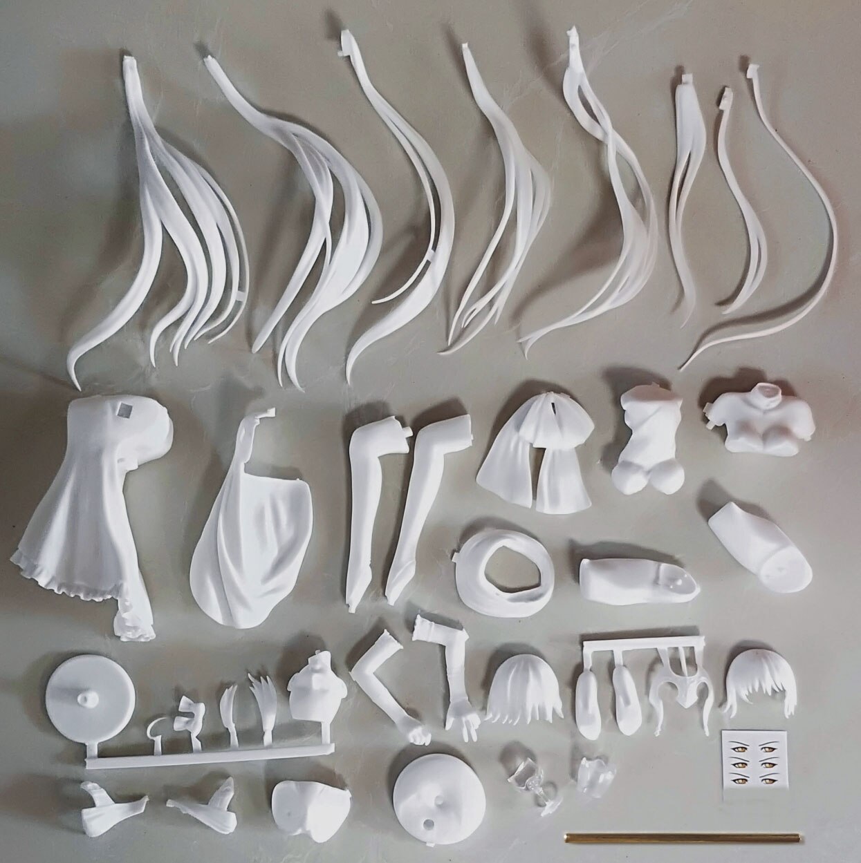 Garage Kit Unpainted Garage Resin Model Kit holy night meal a rainy night Joan die.it spot