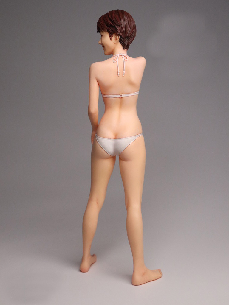 Garage kit unpainted garage resin model kit　1/12 which-05