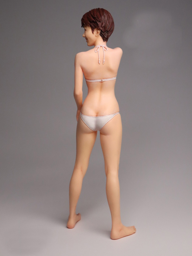 Garage kit unpainted garage resin model kit　1/12 which-05