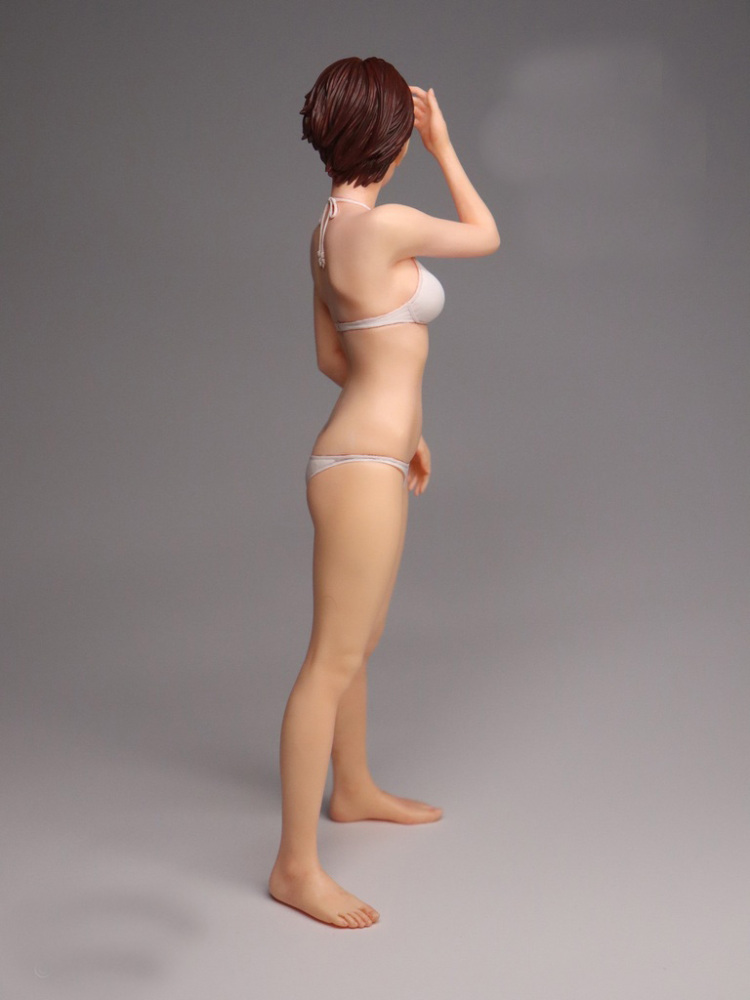 Garage kit unpainted garage resin model kit　1/12 which-05