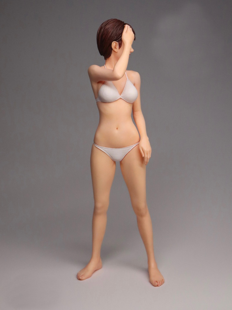 Garage kit unpainted garage resin model kit　1/12 which-05