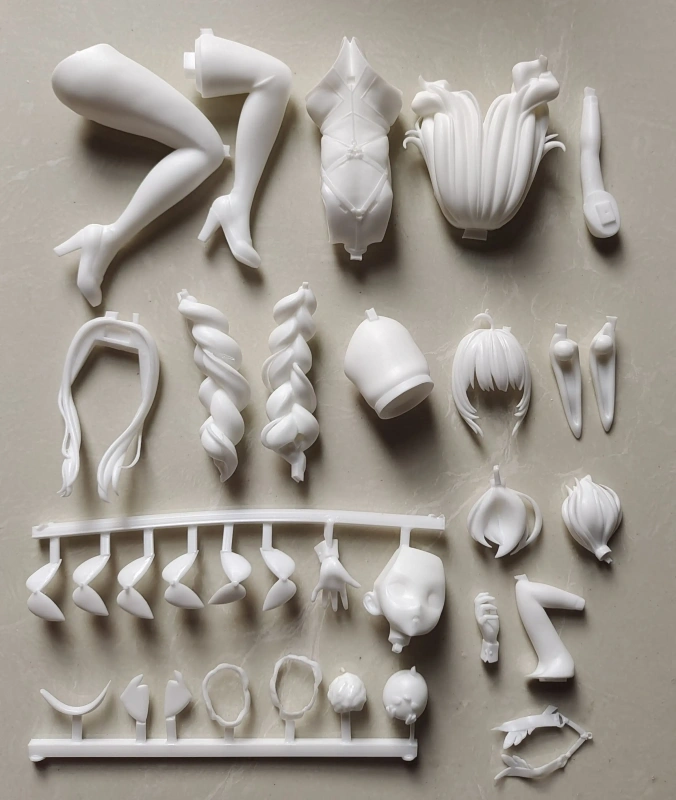 Garage Kit GK hand do resin die.it Evil girl