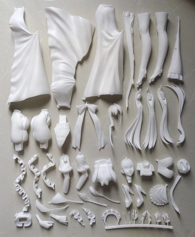 Garage Kit GK hand do resin die.it Long maid costume ver
