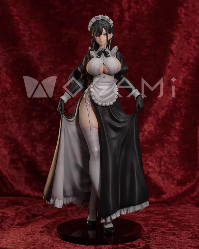 Garage Kit GK hand do resin die.it Long maid costume ver