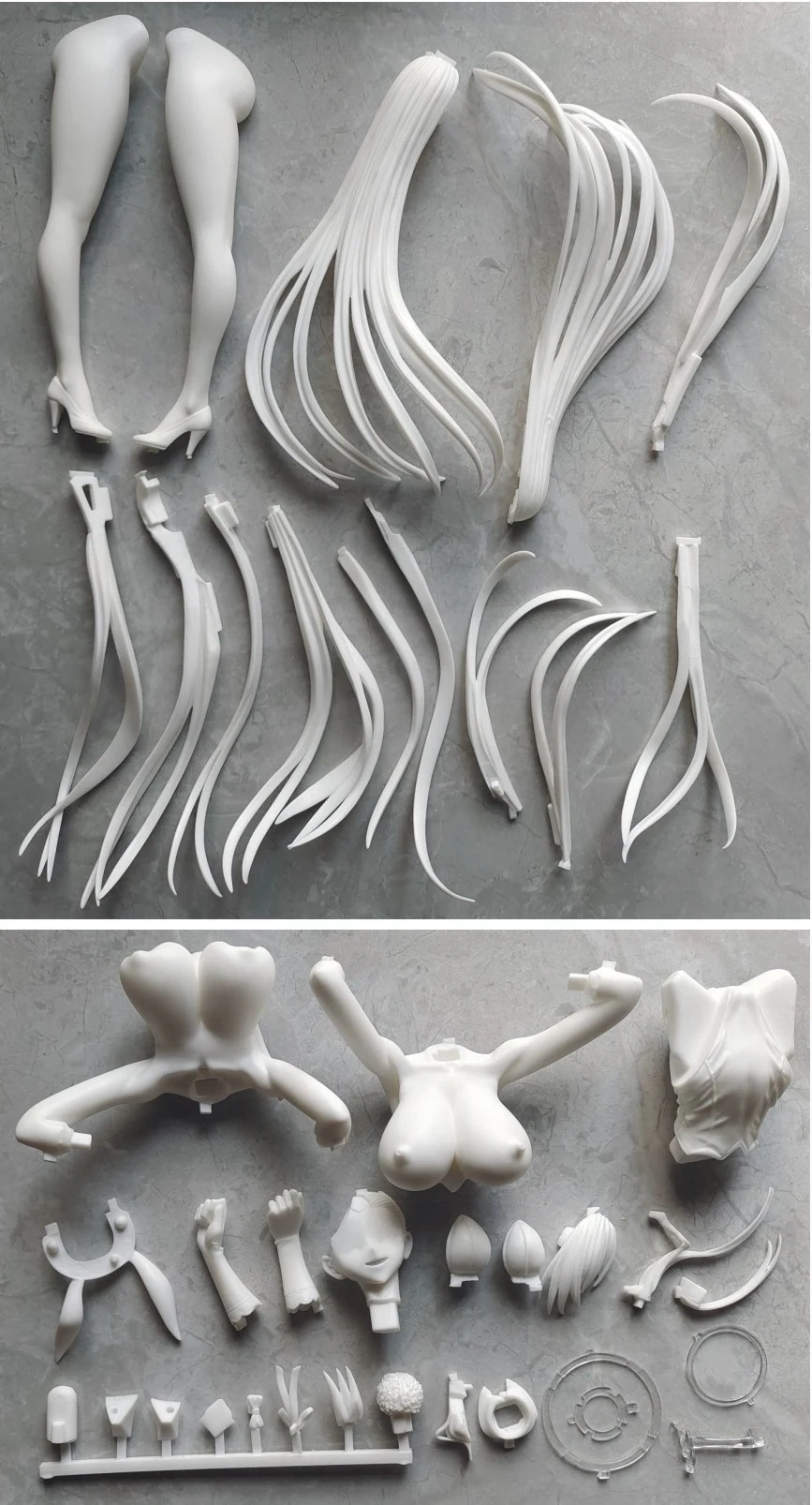 Garage Kit GK hand do resin die.it 1/6 Kazunase Tomorina Bunny girl