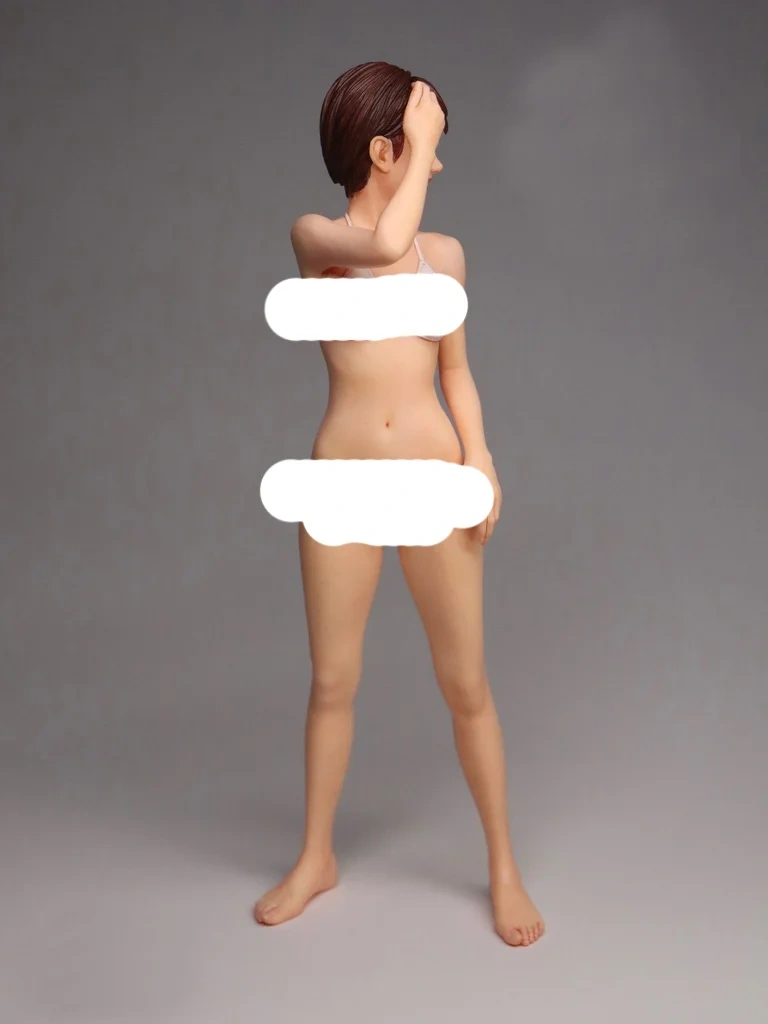Garage kit unpainted garage resin model kit　1/12 which-05
