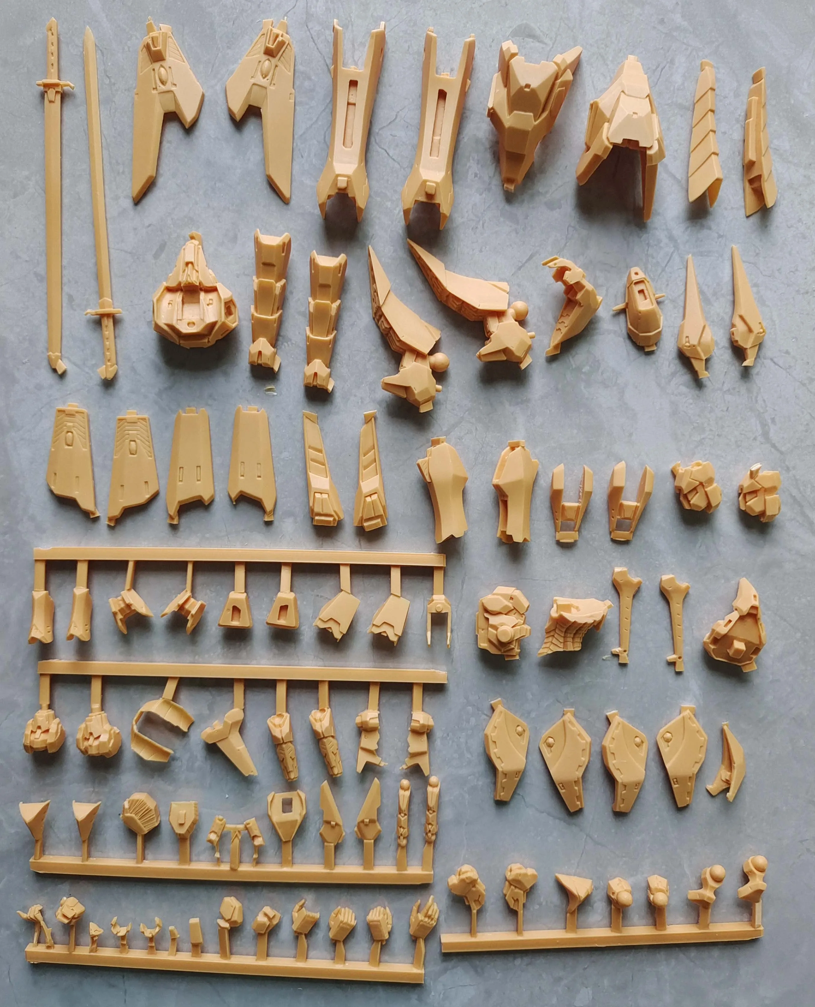 Garage Kit GK hand do resin die.it wave 1/144 SR4