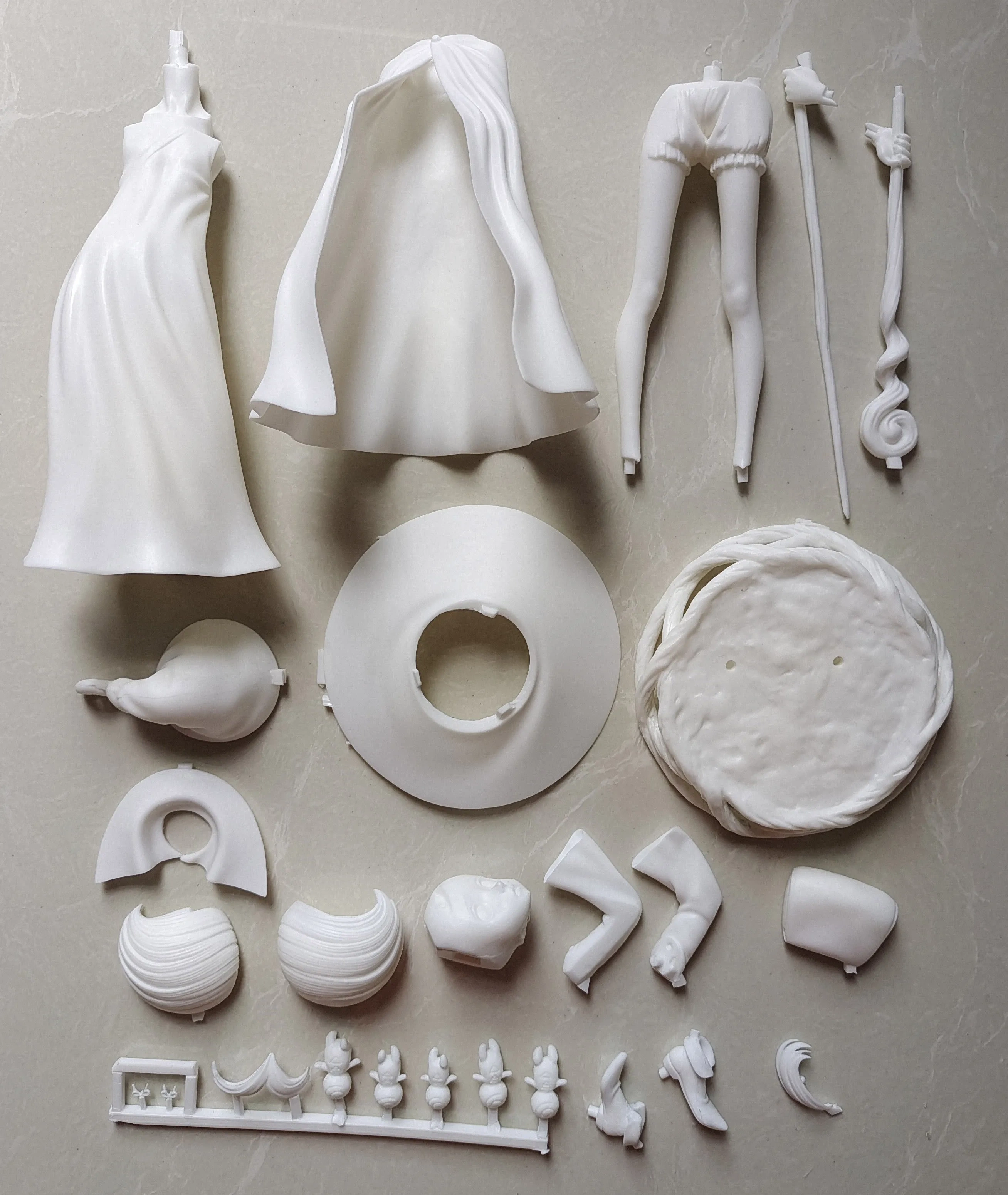 Garage Kit GK hand do resin die.it Sword wind legend brand warrior Silky
