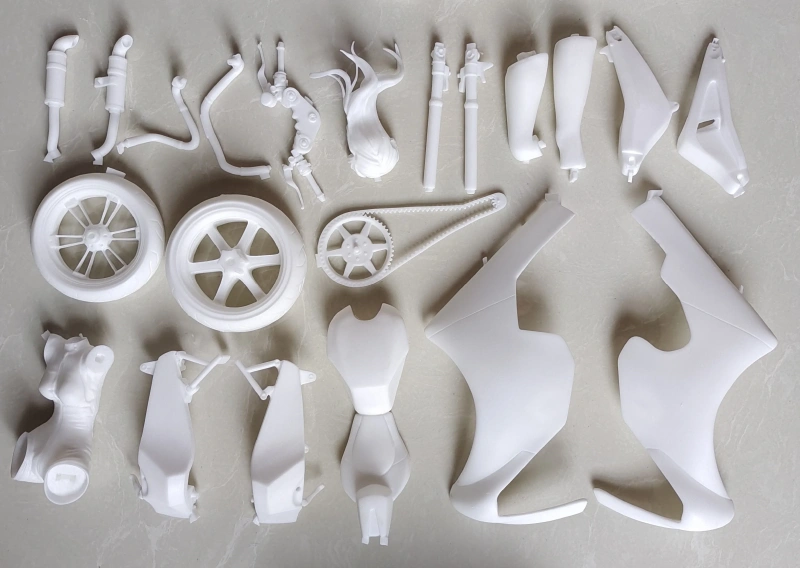 Garage Kit GK hand do resin die.it Motorcycle Asuka