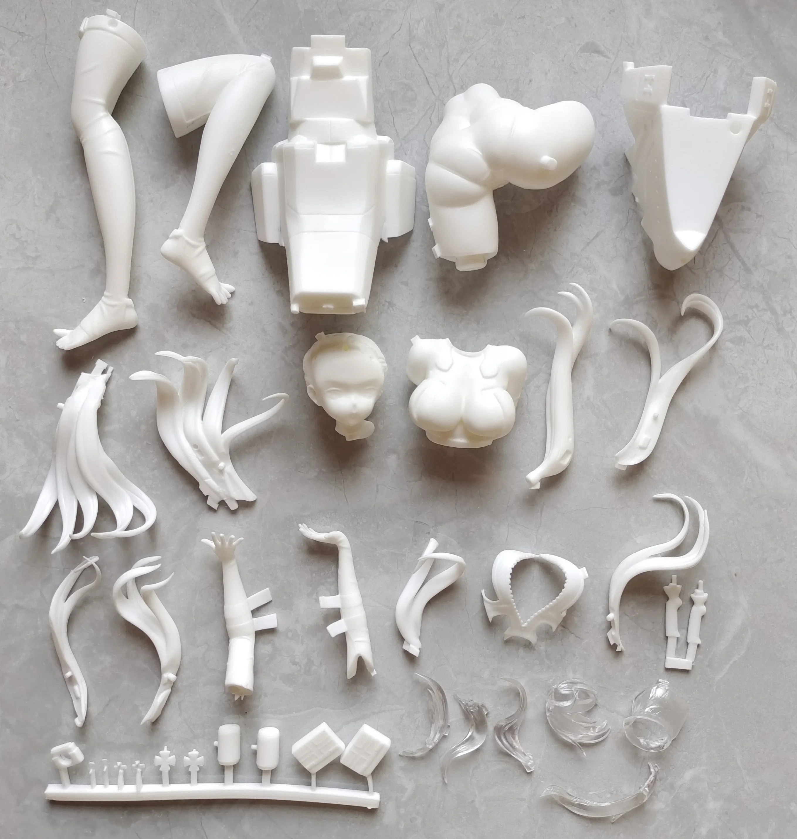 Garage Kit GK hand do resin die.it  U-47 ver.2　