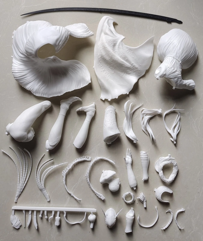 Garage Kit GK hand do resin die.it Oh, Marania
