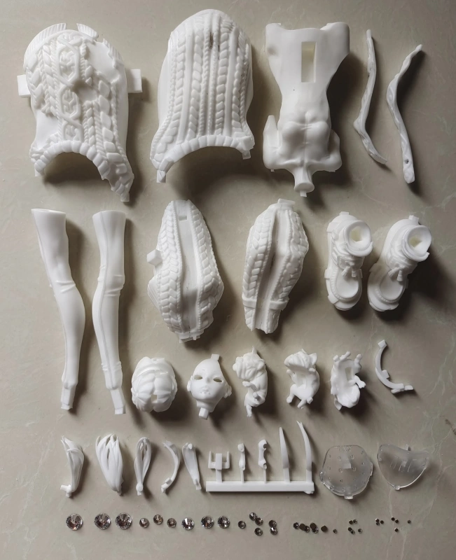 Garage Kit GK hand do resin die.it Sweater girl