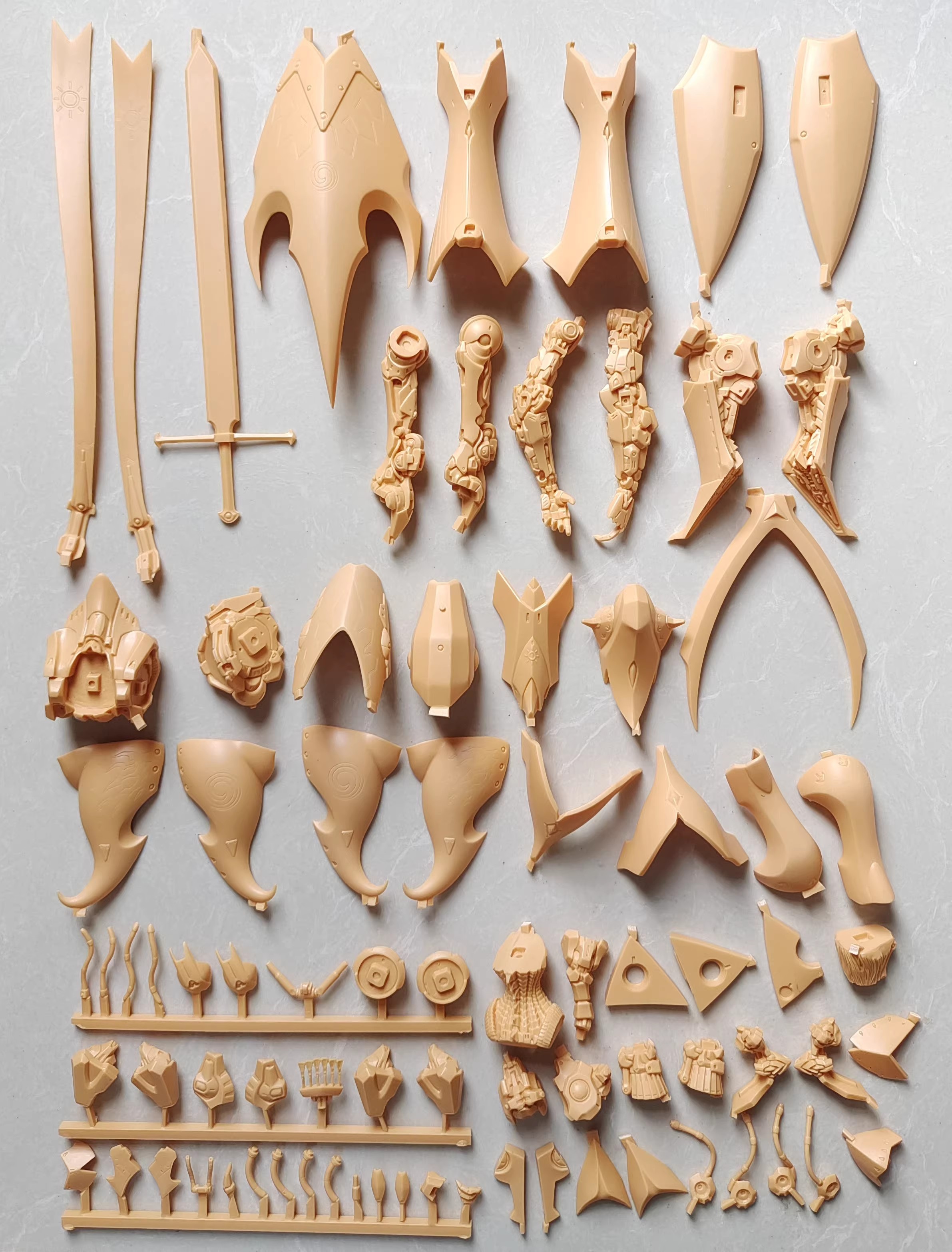 Garage Kit GK hand do resin die.it  inflammatory seed