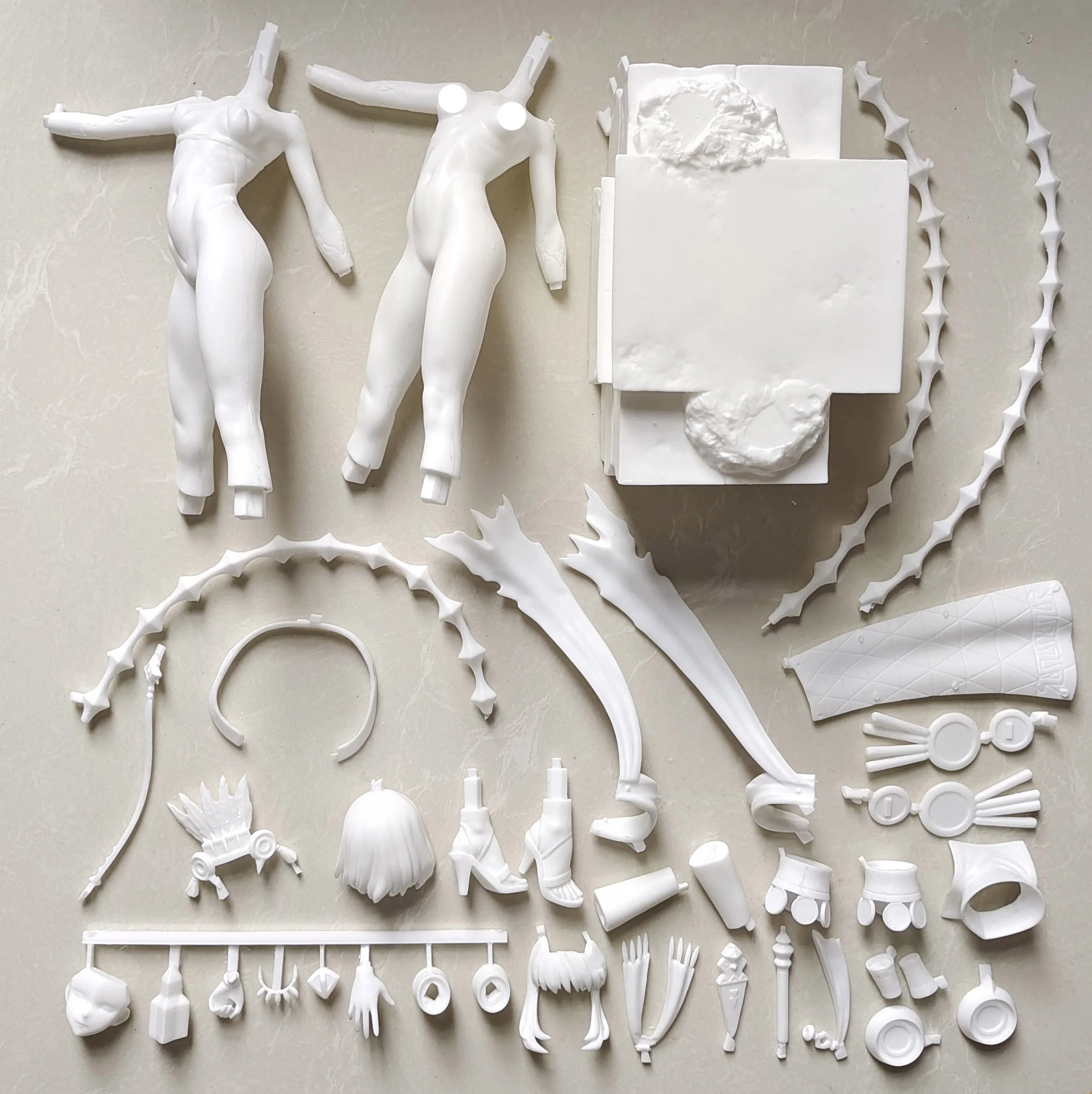 Garage Kit GK hand do resin die.it  Traroc
