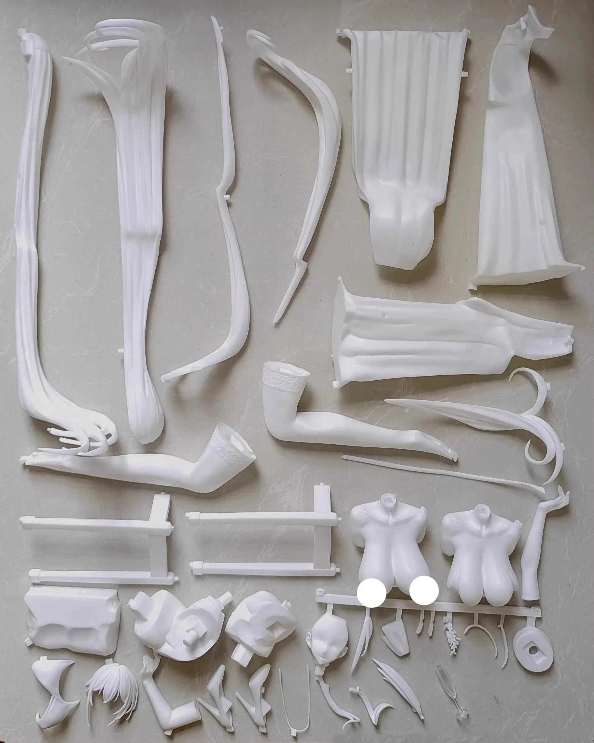 Garage Kit GK hand do resin die.it  gramophone Big Phoenix