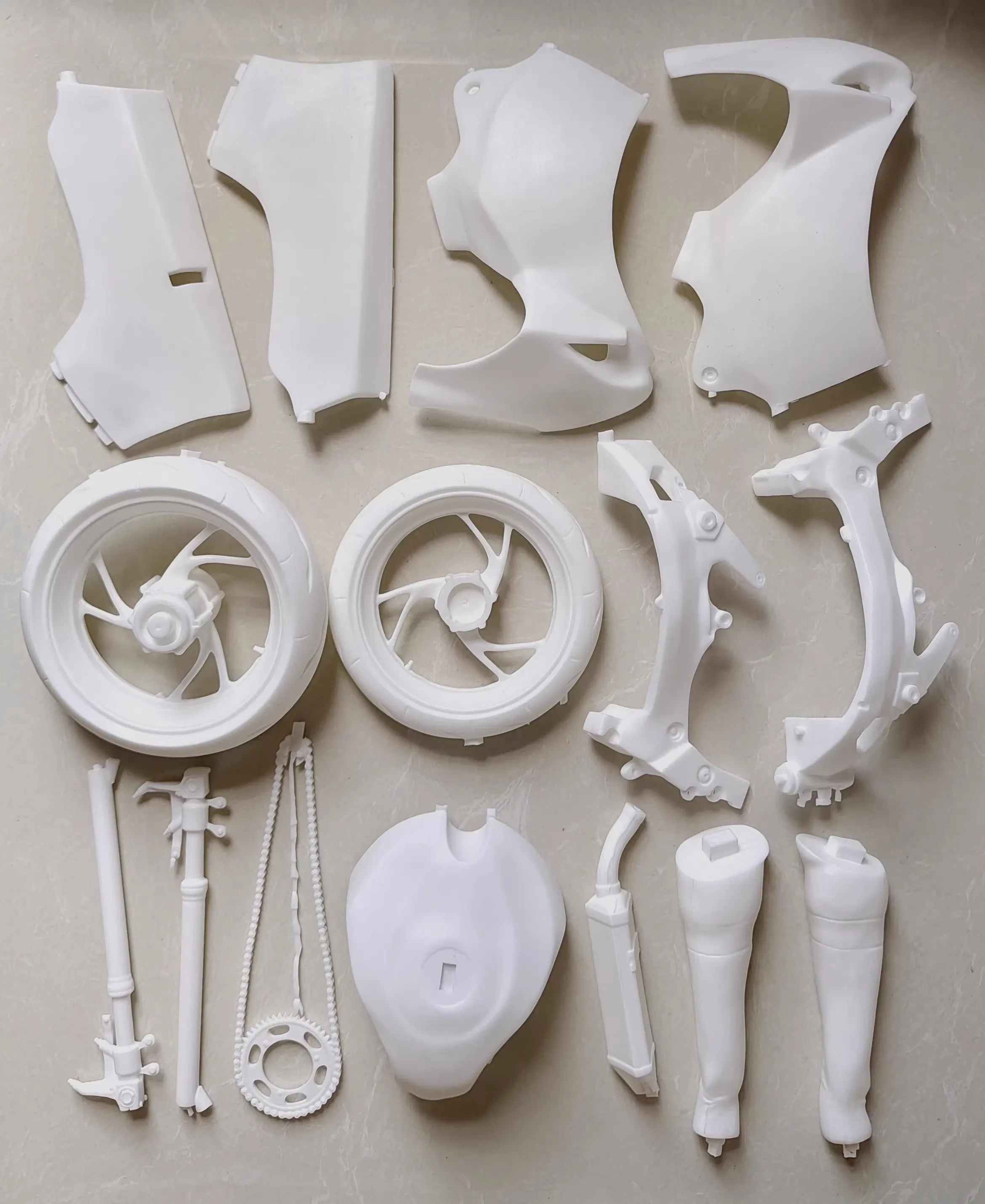 Garage Kit GK hand do resin die.it   1/6 Motorcycle Asuka Ver