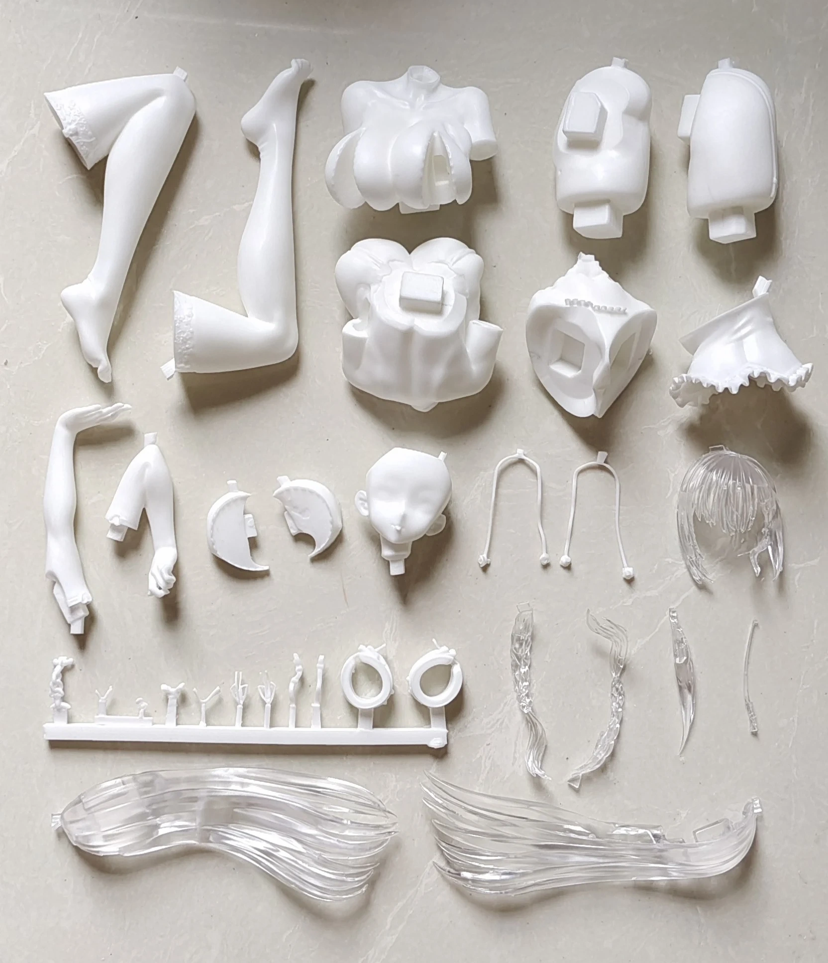Garage Kit GK hand do resin die.it Uterus