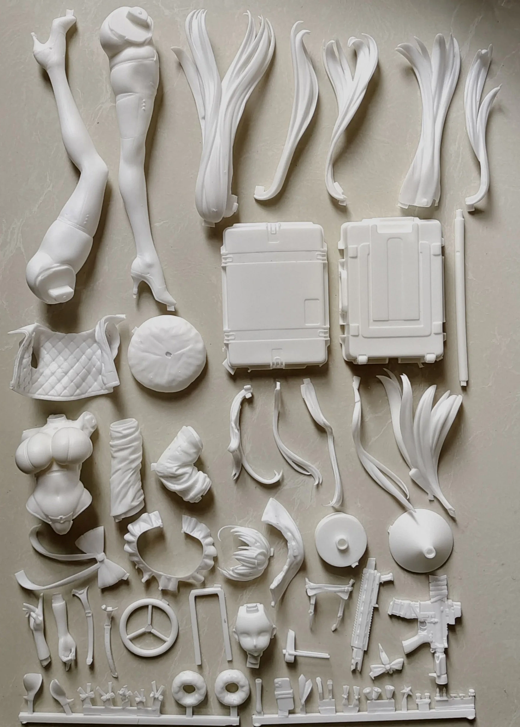 Garage Kit GK hand do resin die.it Ruby, Goddess of Victory
