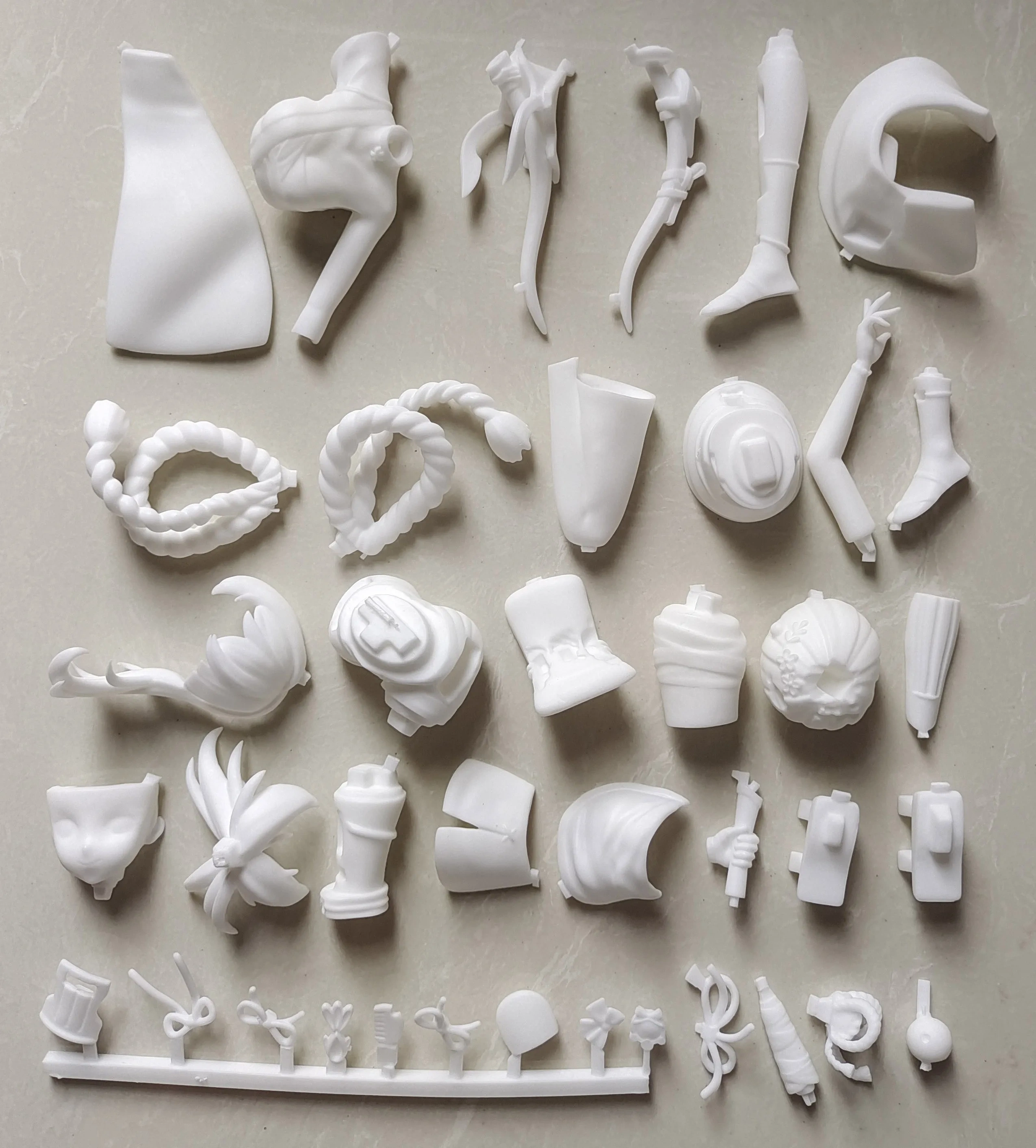 Garage Kit GK hand do resin die.it  Original god night palace