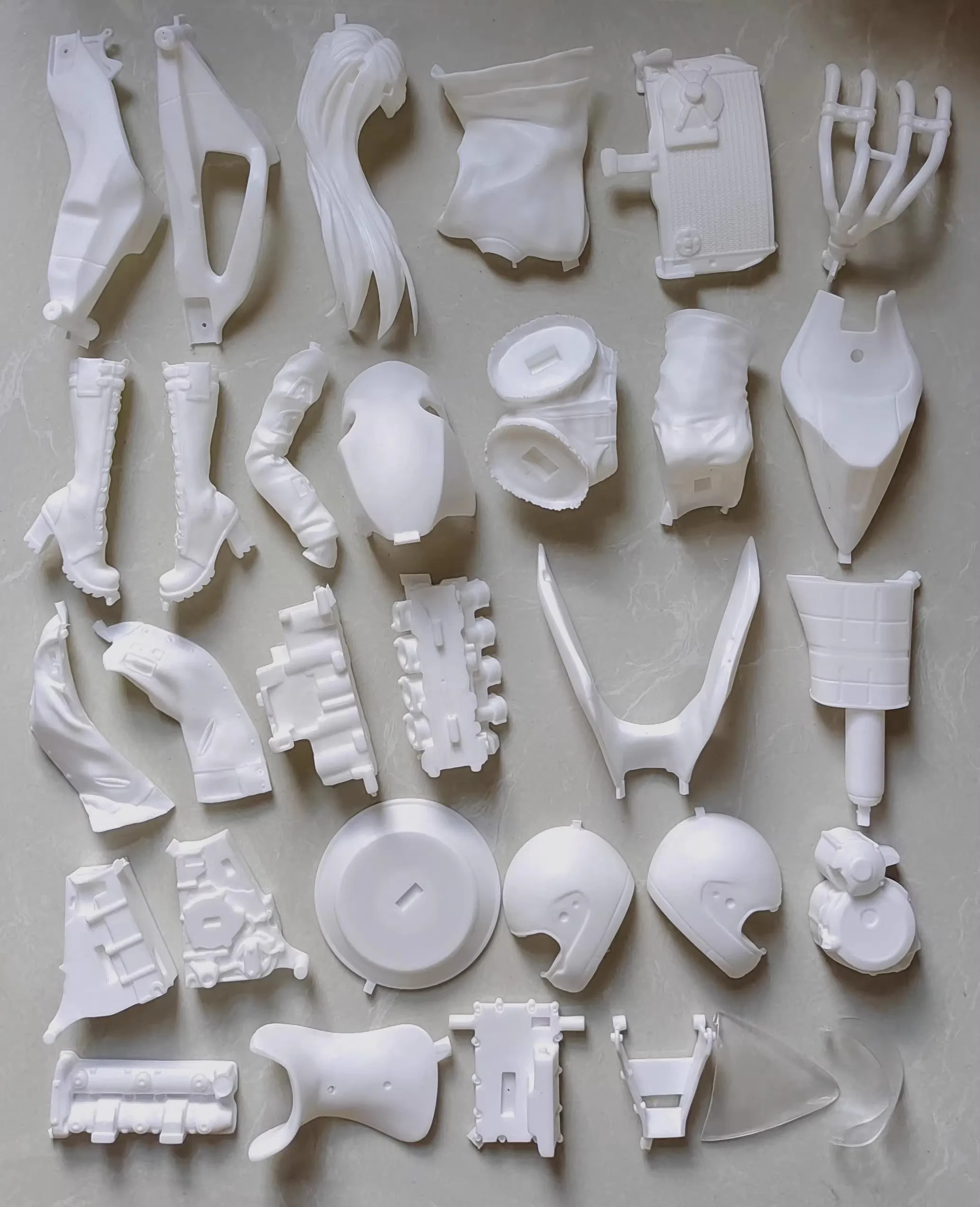 Garage Kit GK hand do resin die.it   1/6 Motorcycle Asuka Ver