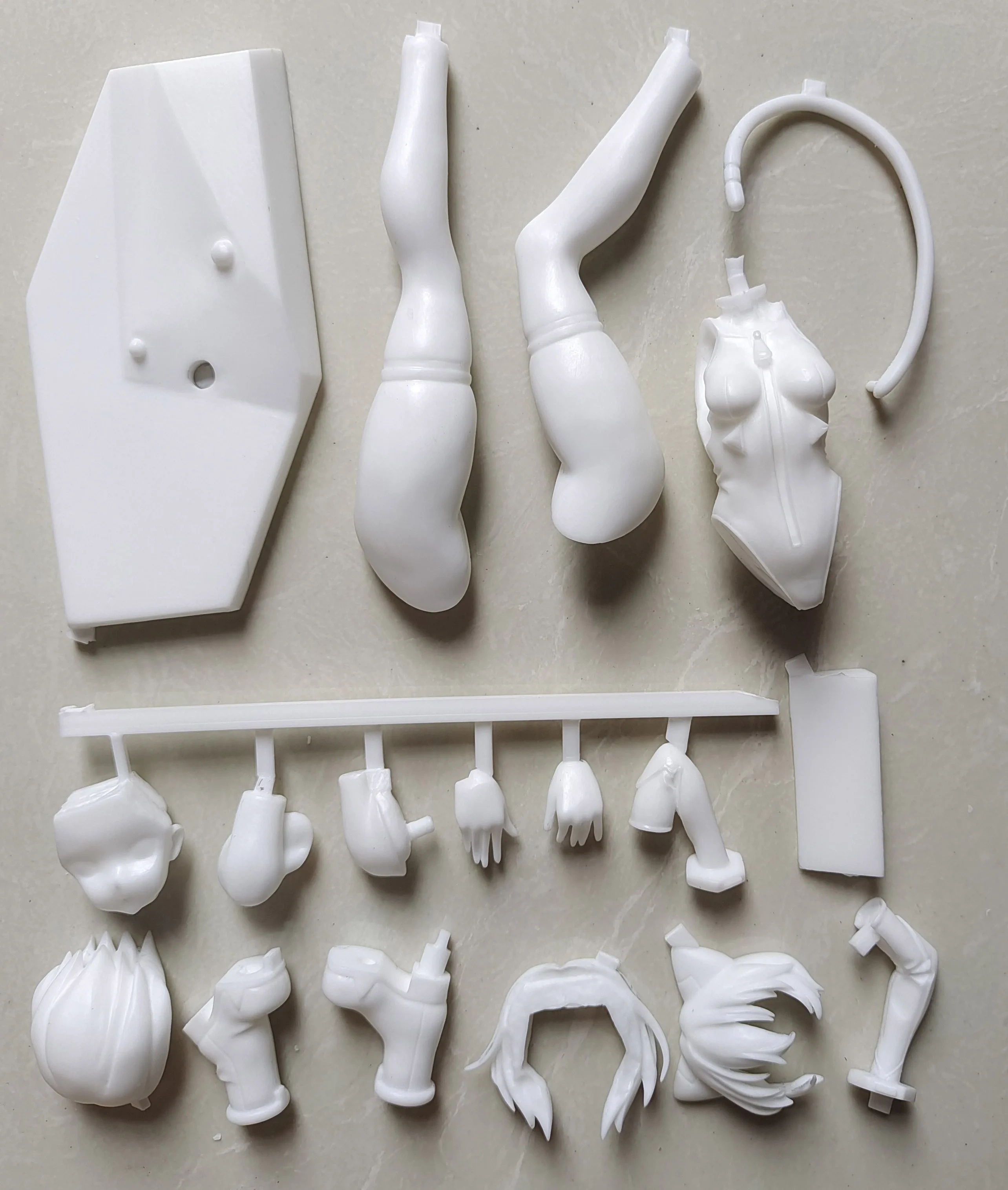 Garage Kit GK hand do resin die.it Ayami cati