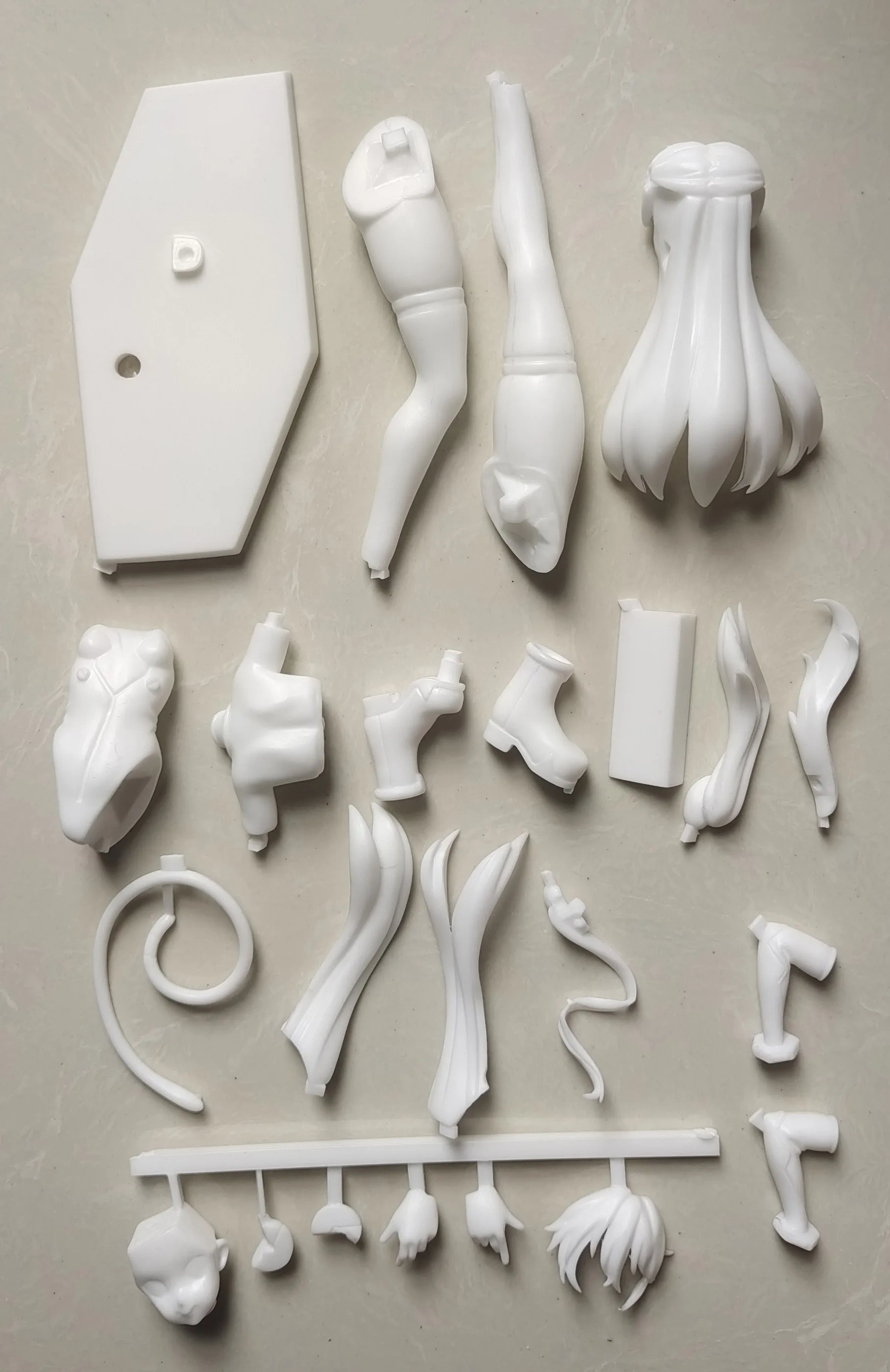 Garage Kit GK hand do resin die.it Cat Asuka