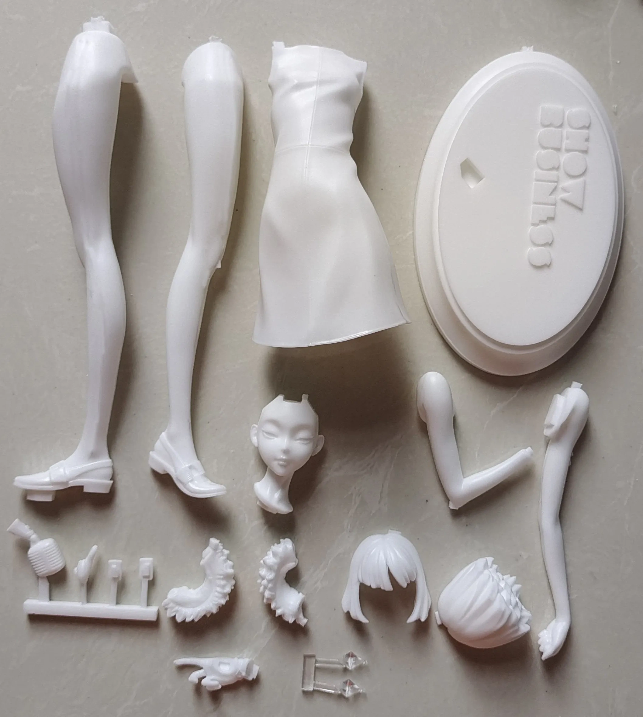 Garage Kit GK hand do resin die.it   Pop star SHOW BUSINESS