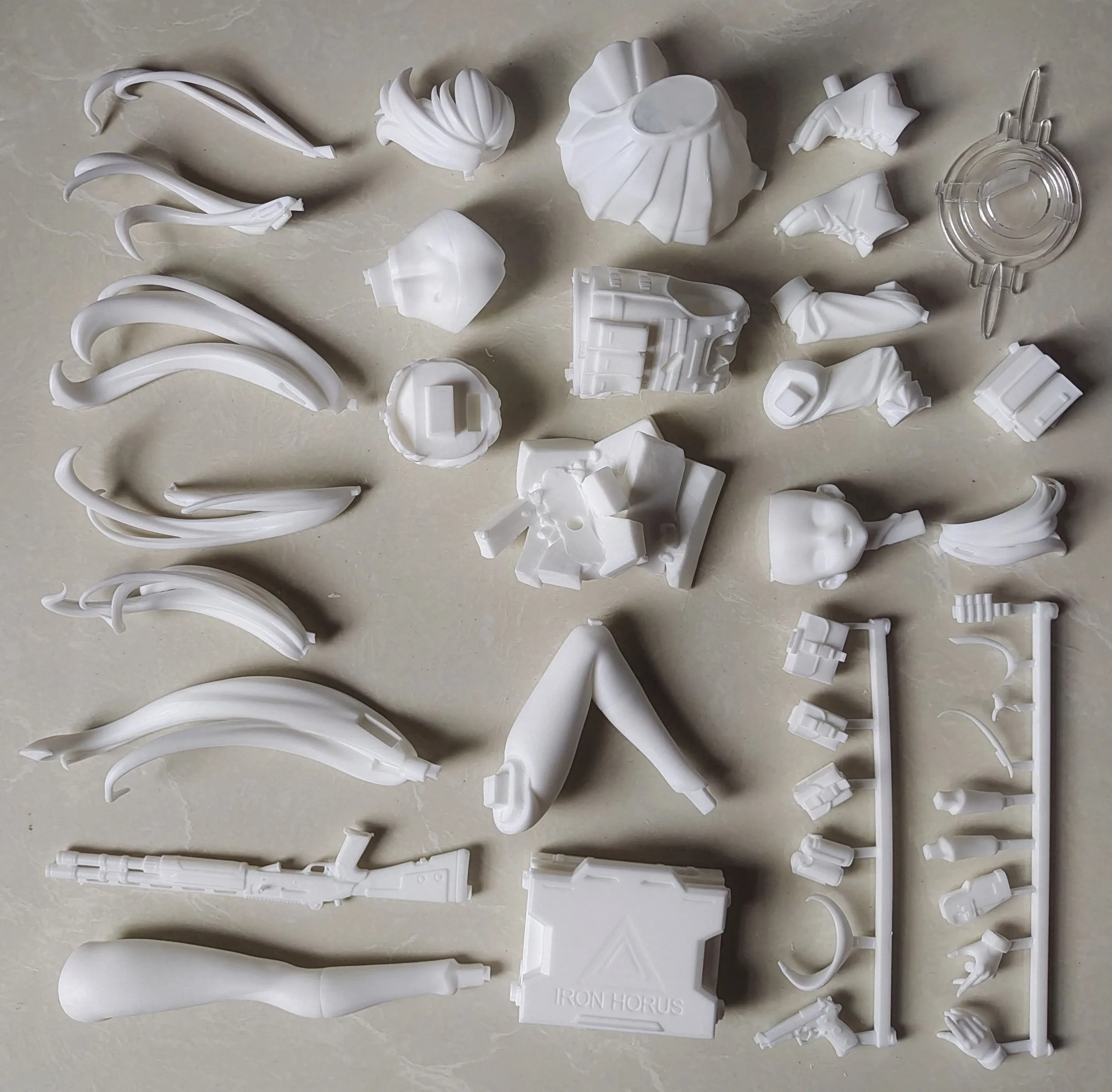 Garage Kit GK hand do resin die.it Hosinuo in Combat Version