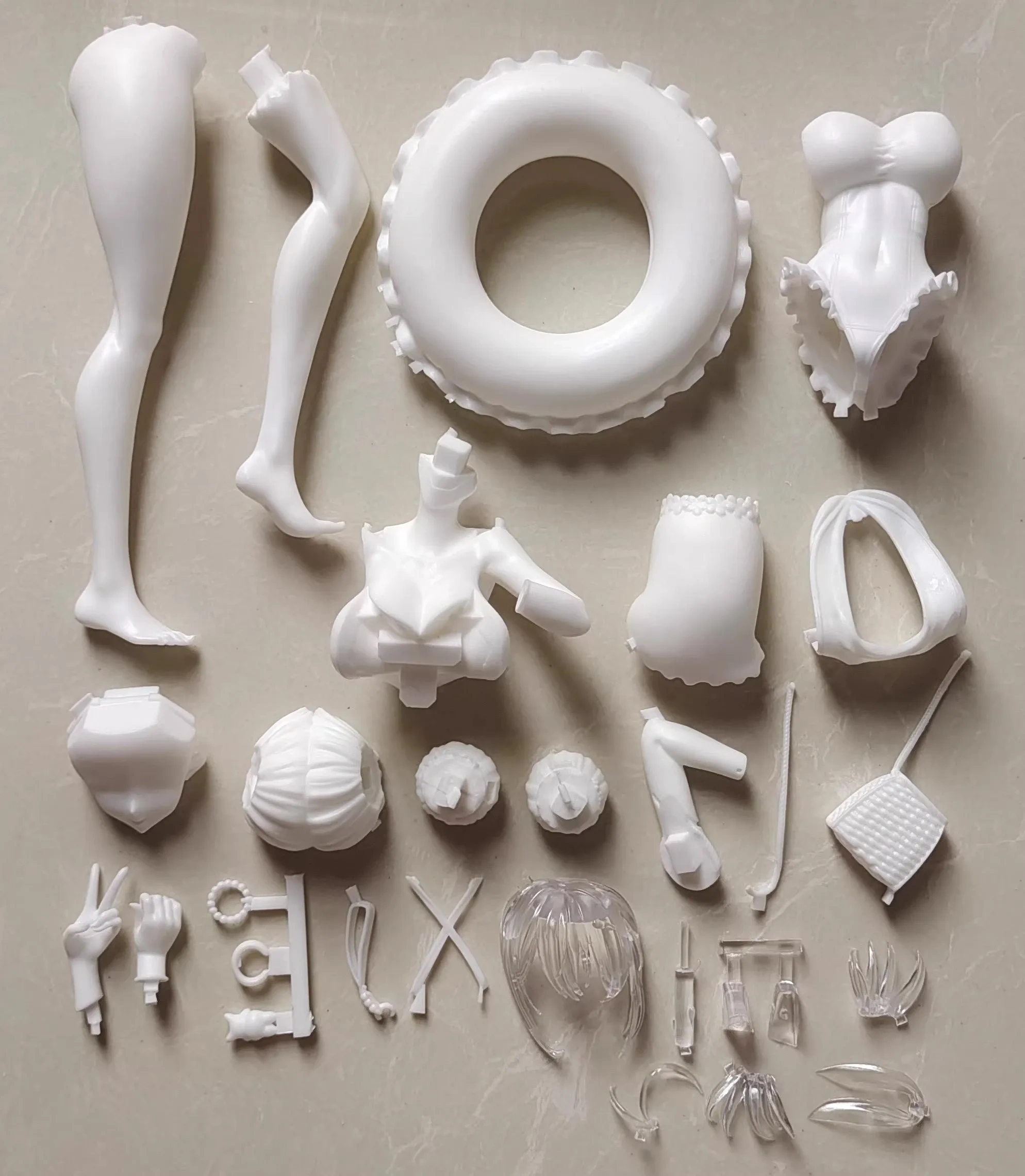 Garage Kit GK hand do resin die.it    Swimsuit AD