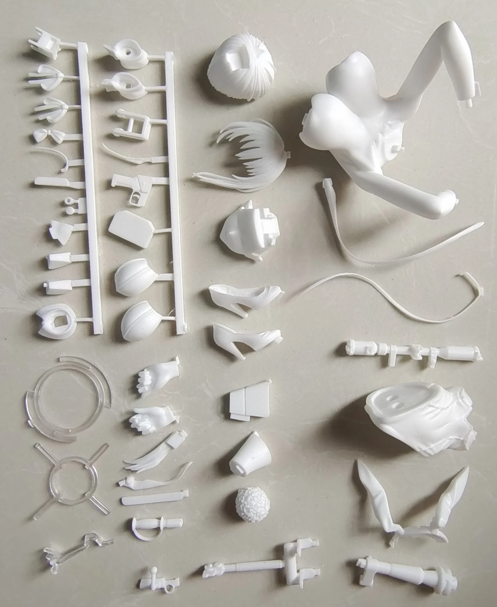 Garage Kit GK hand do resin die.it Flower pear