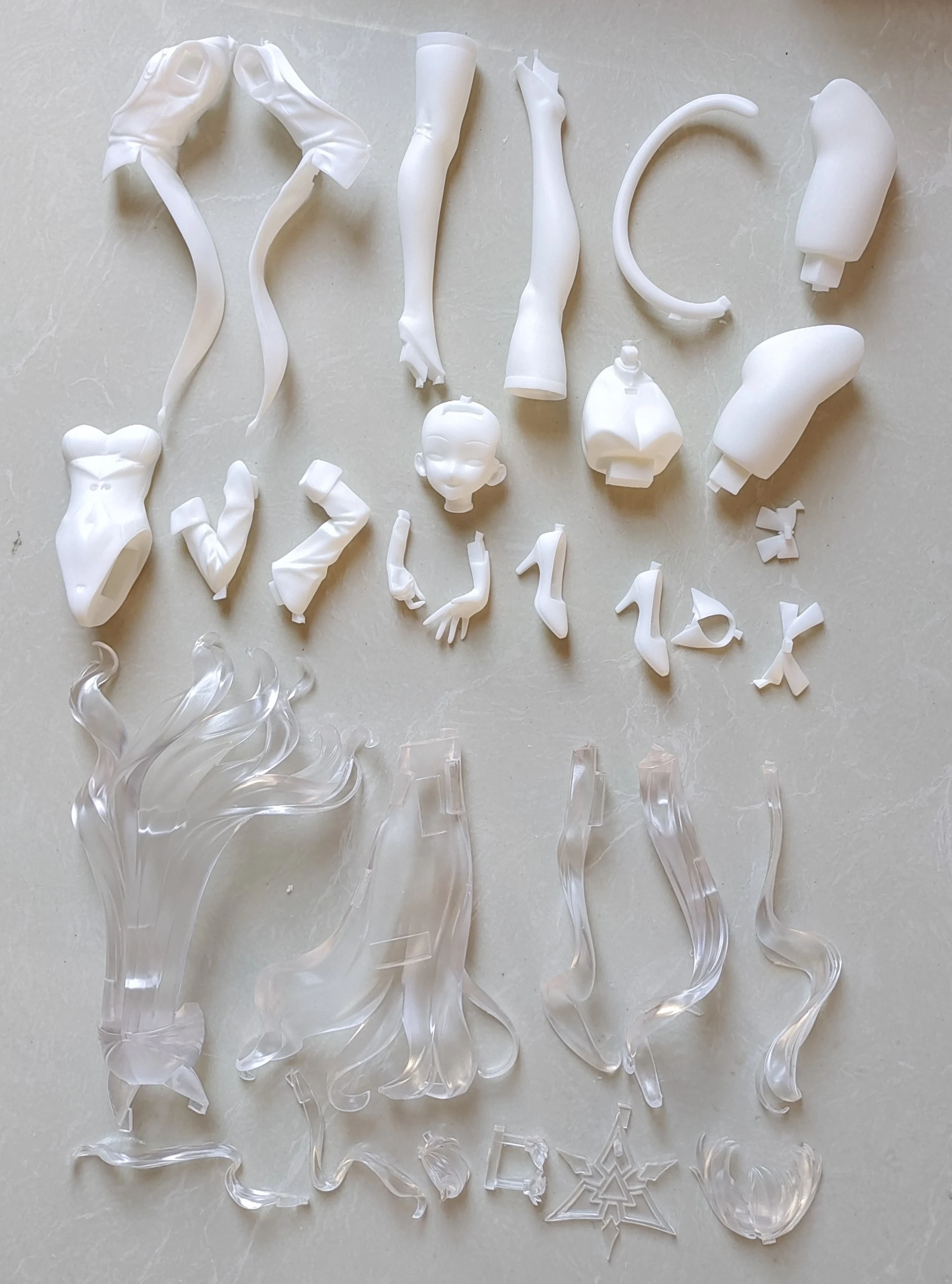 Garage Kit GK hand do resin die.it Kiyosei AKIRA