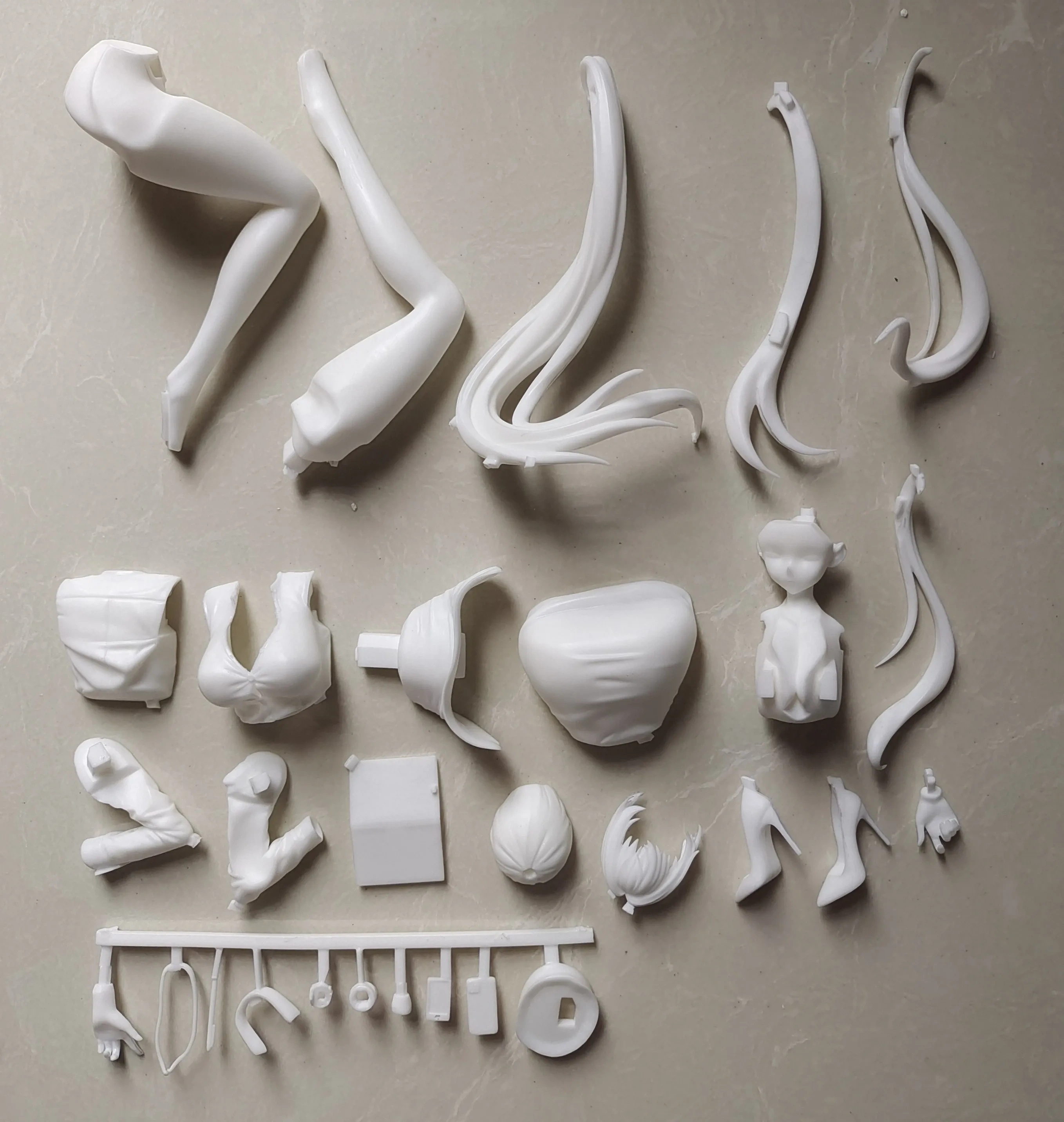 Garage Kit GK hand do resin die.it Beginner's Guide