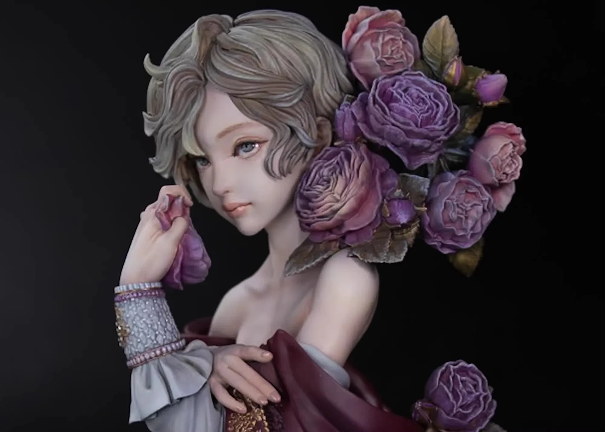 Garage Kit GK hand do resin die.it Rose Garden, Caadalan