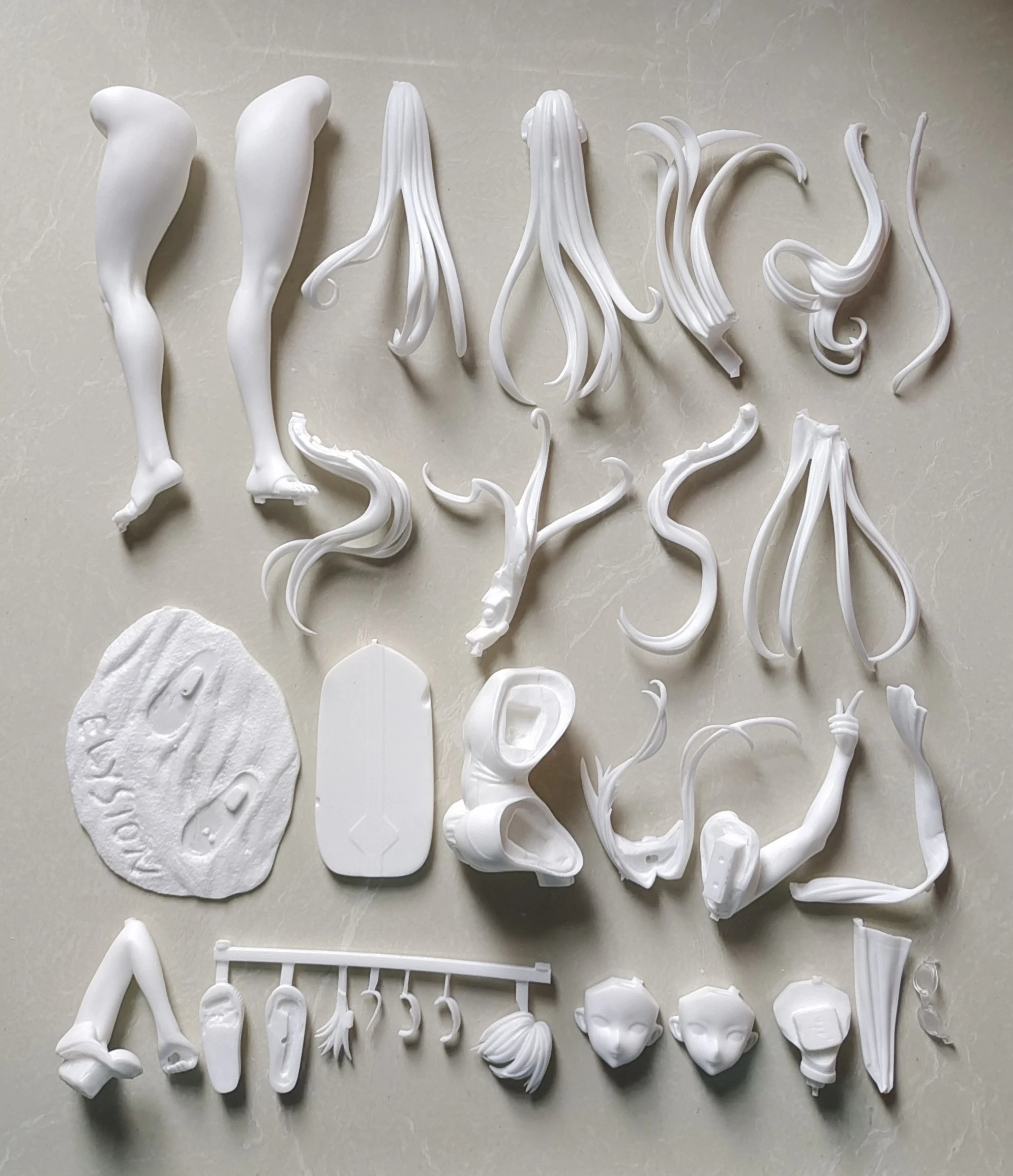 Garage Kit GK hand do resin die.it NIKKE - Rabi, Goddess of victory