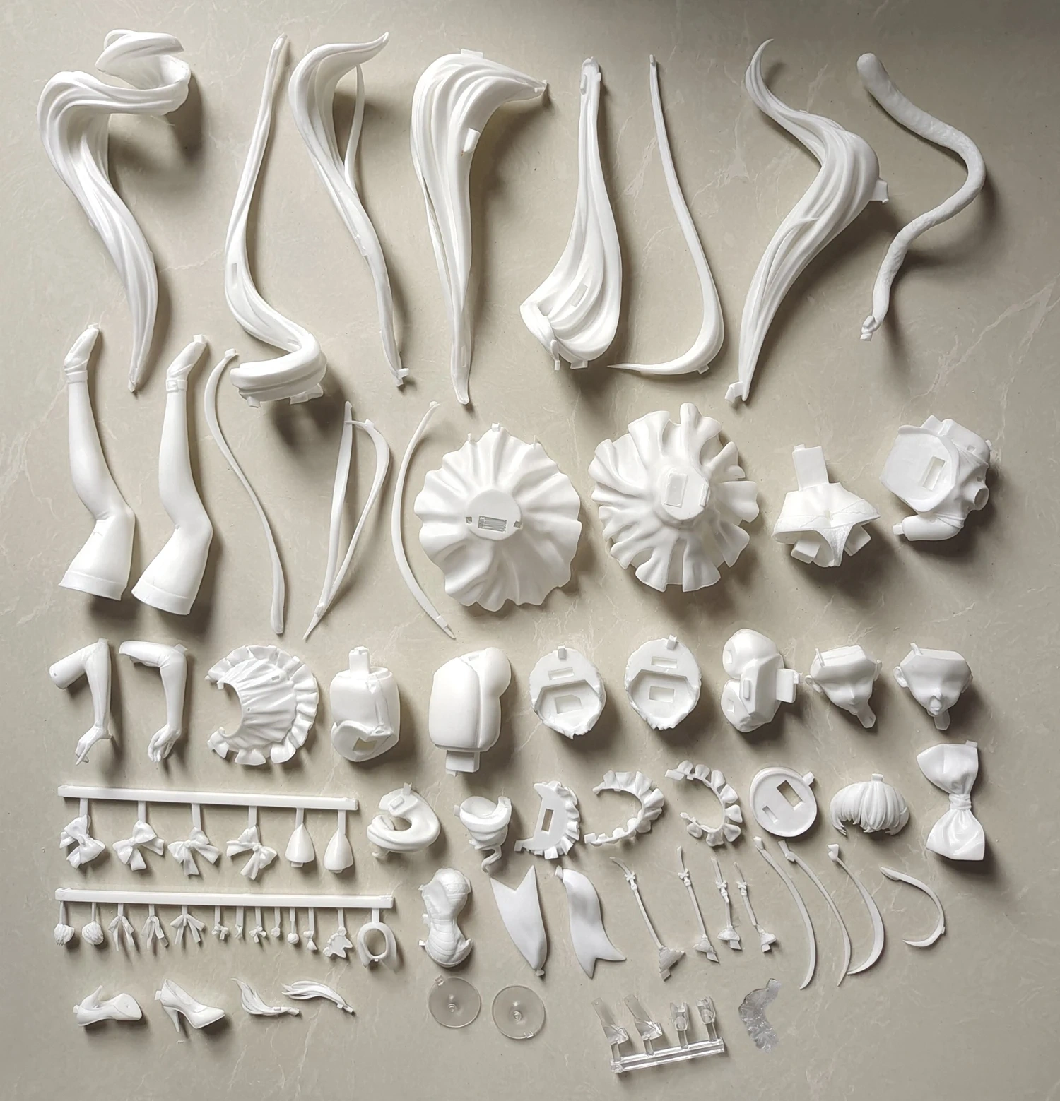 Garage Kit GK hand do resin die.it G693 Pravati
