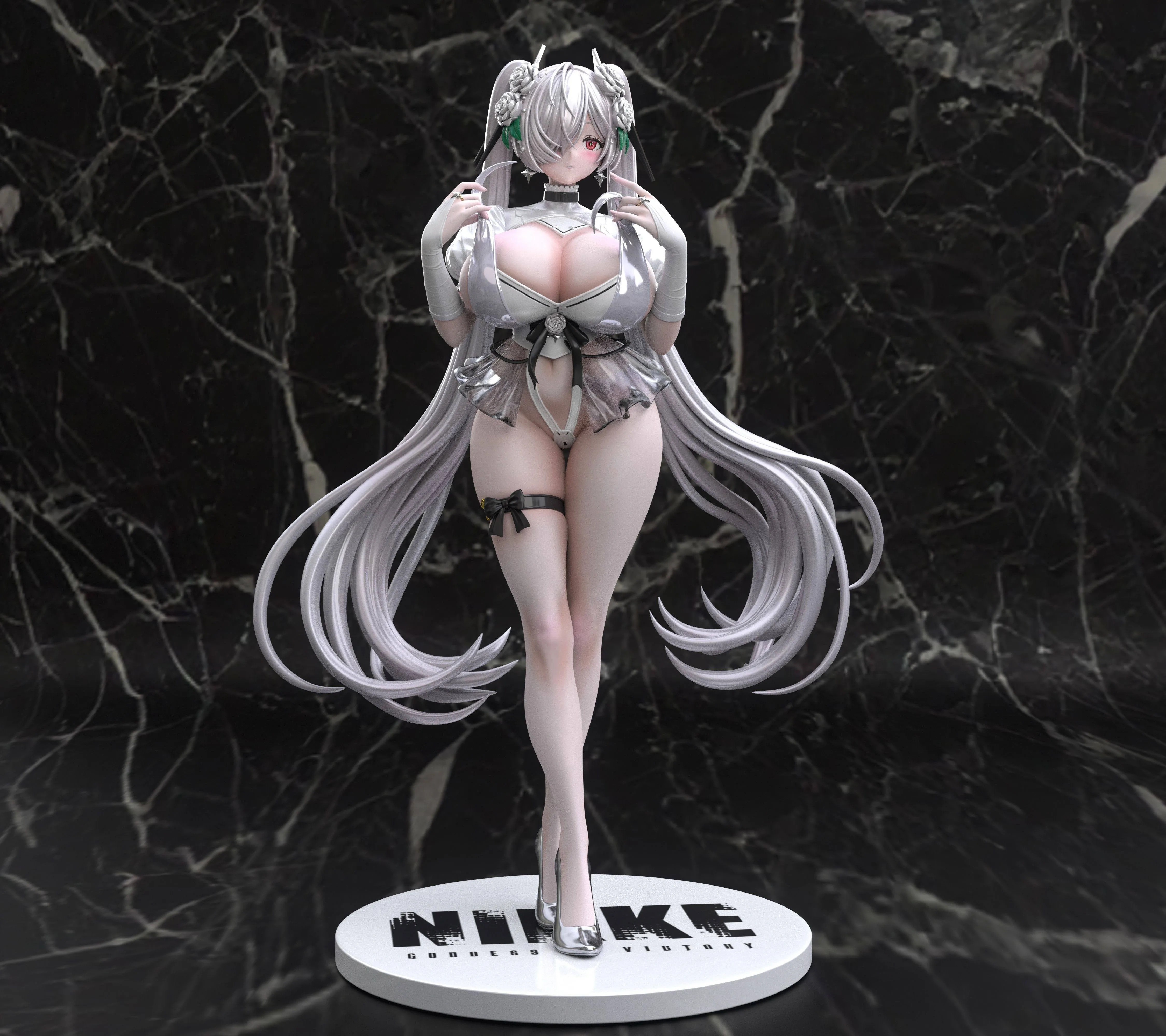 Garage Kit GK hand do resin die.it G697 Dress Cinderella