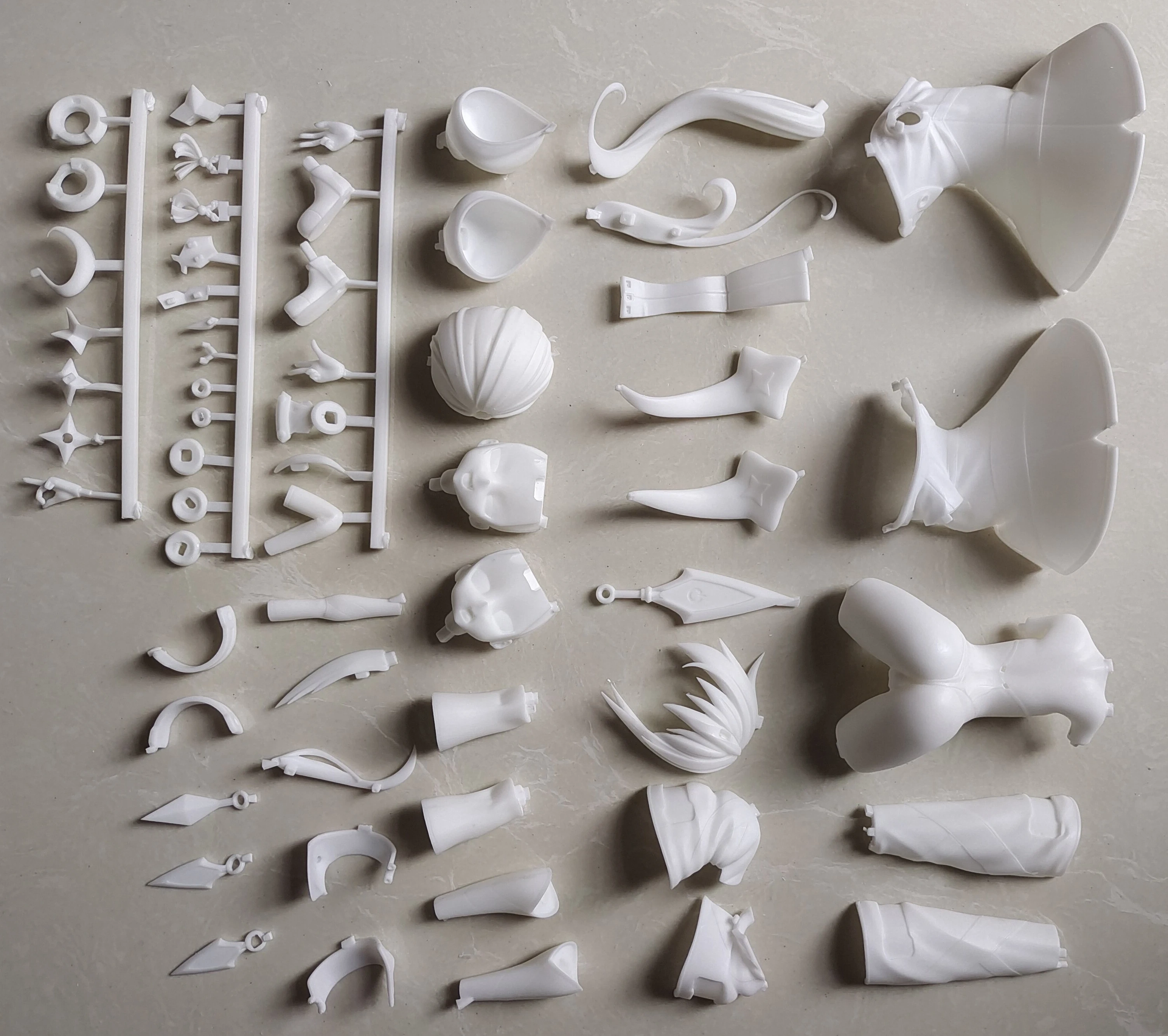 Garage Kit GK hand do resin die.it  いなちゃん