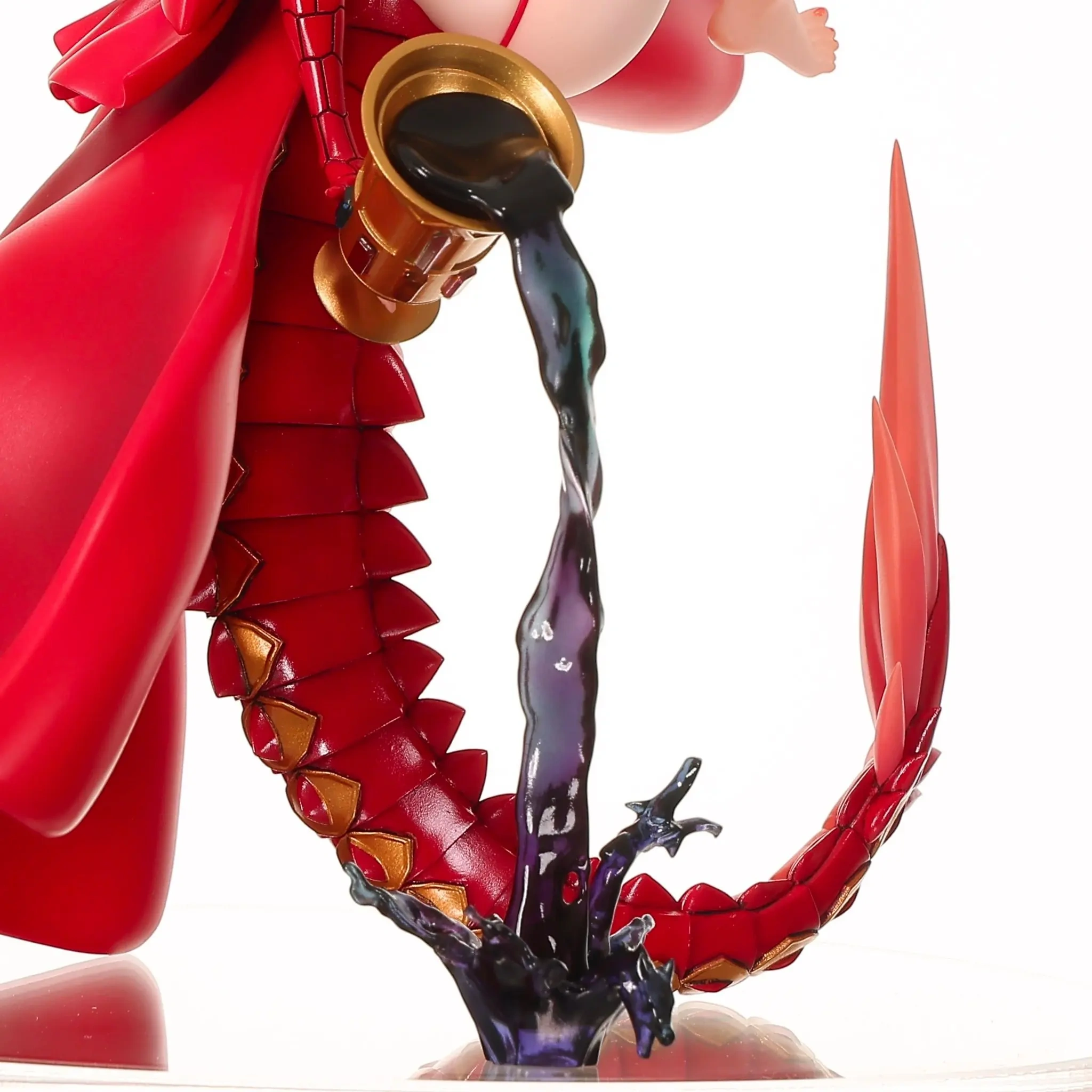 Garage Kit GK hand do resin die.it Demon Princess Draco