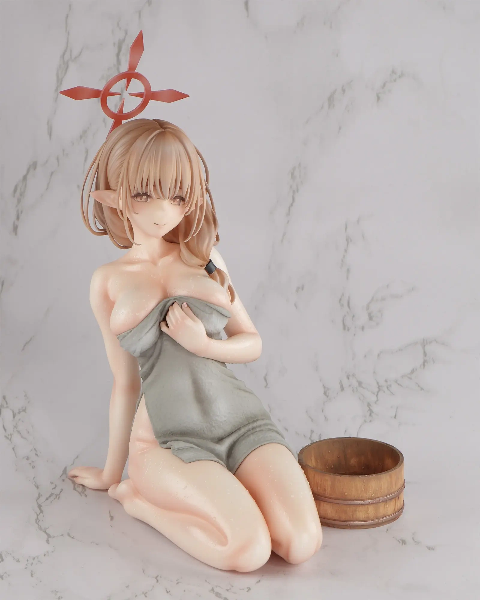 Garage Kit GK hand do resin die.it  Hot Spring - Fire Temple Chintzu