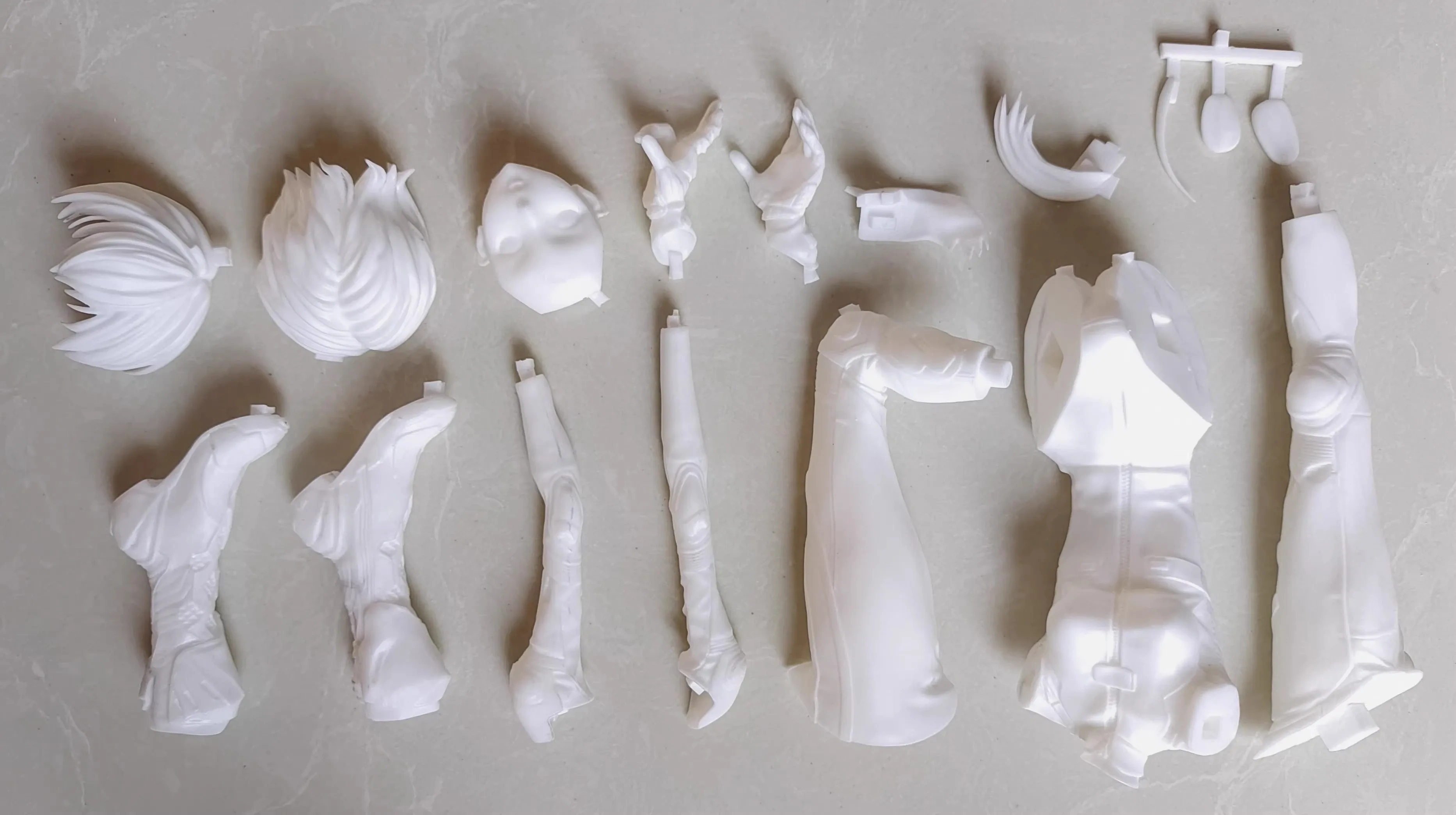 Garage Kit GK hand do resin die.it  1/6 Motorcycle Linbo Ver