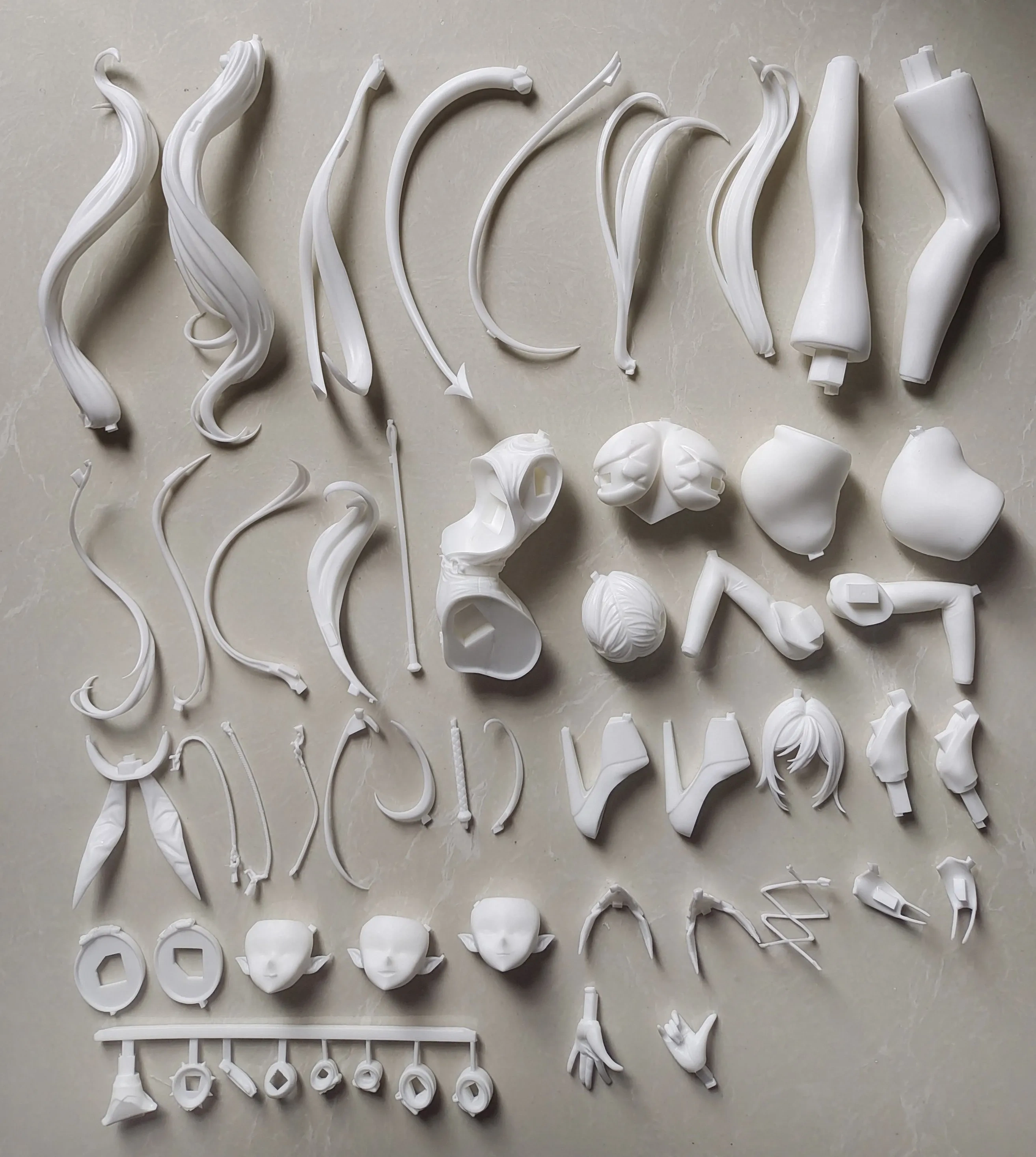 Garage Kit GK hand do resin die.it Dark Dragon