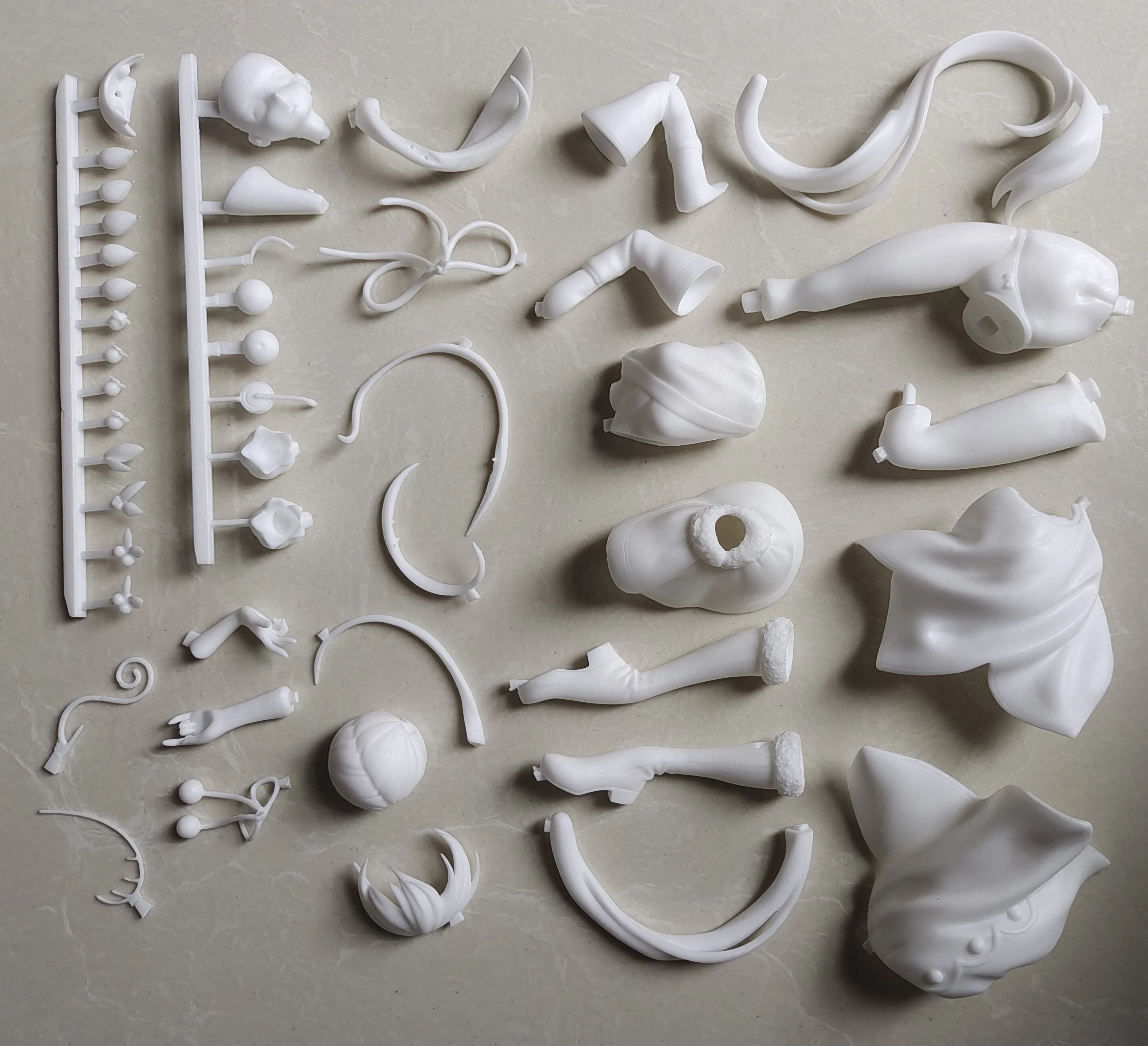 Garage Kit GK hand do resin die.it  Snowflake