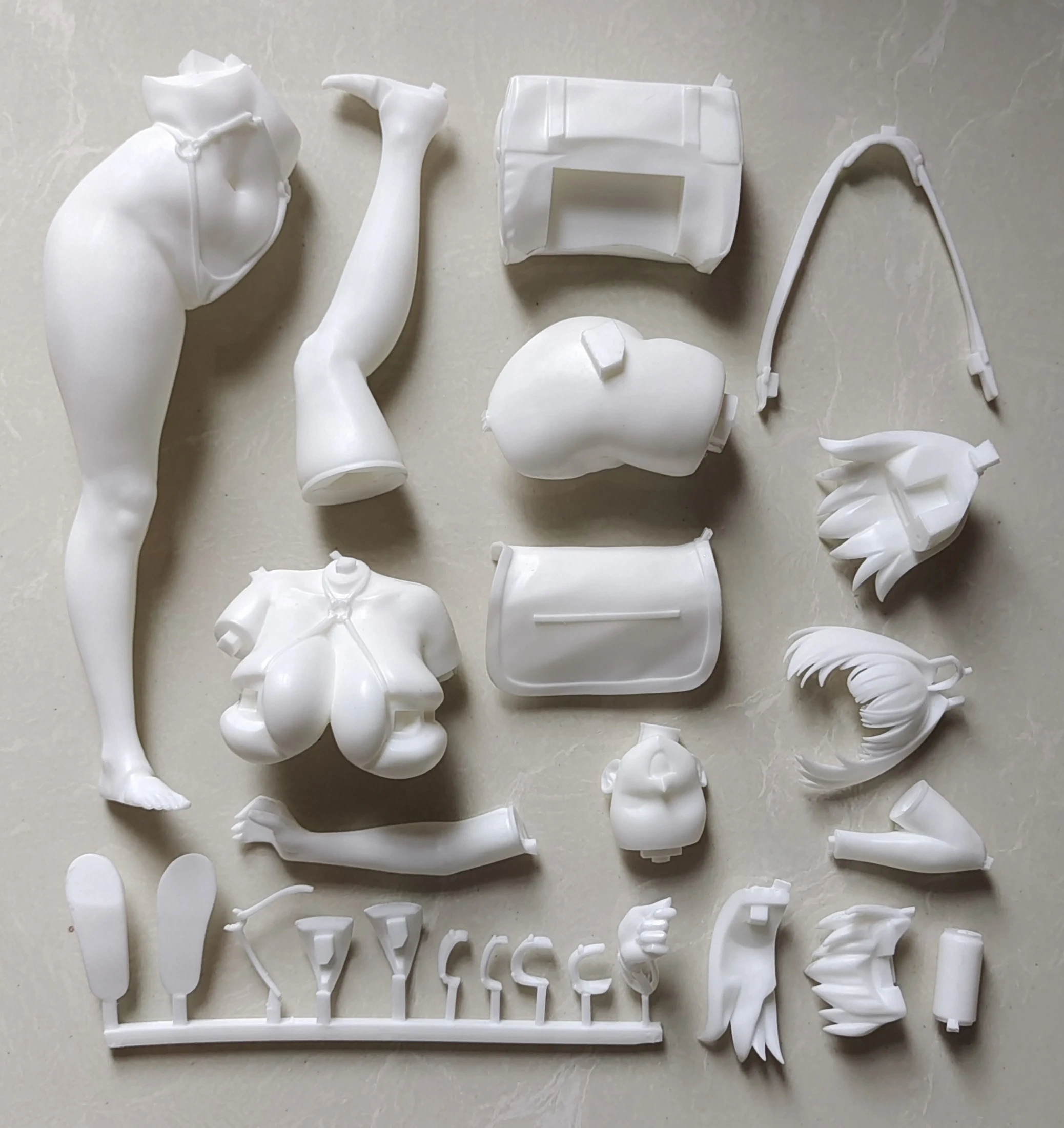 Garage Kit GK hand do resin die.it    swimsuit Elig