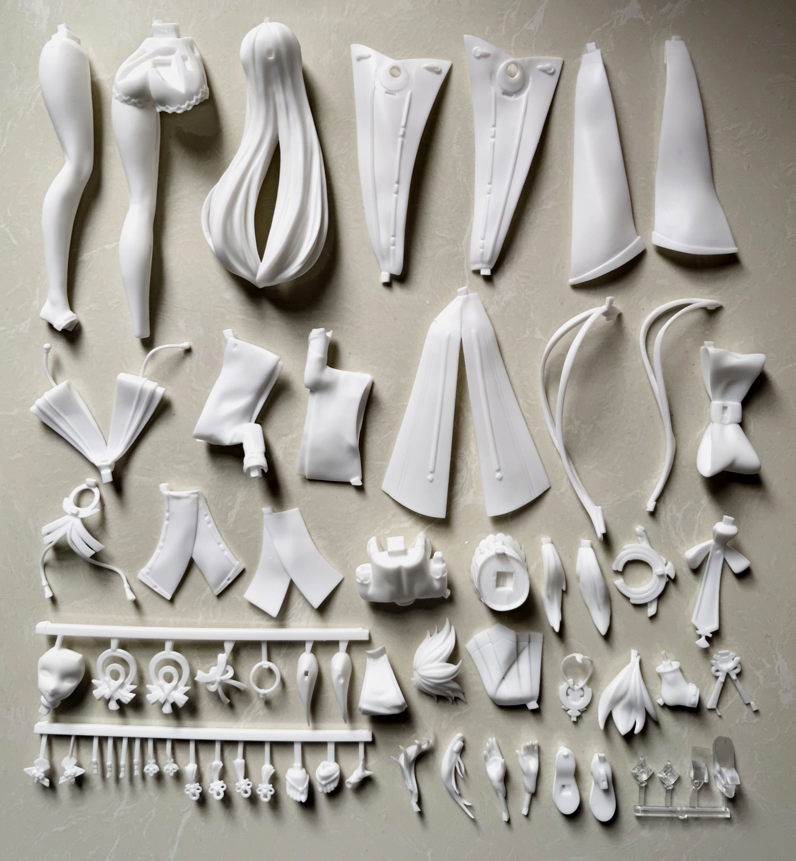Garage Kit GK hand do resin die.it  G720 Ame No Miako