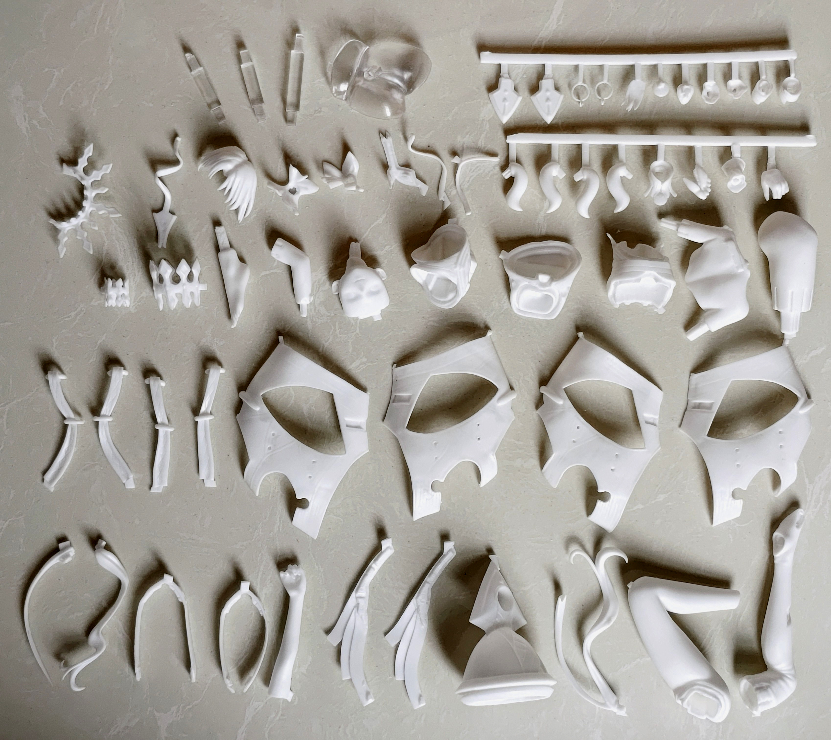 Garage Kit GK hand do resin die.it DDragon Bow Lin