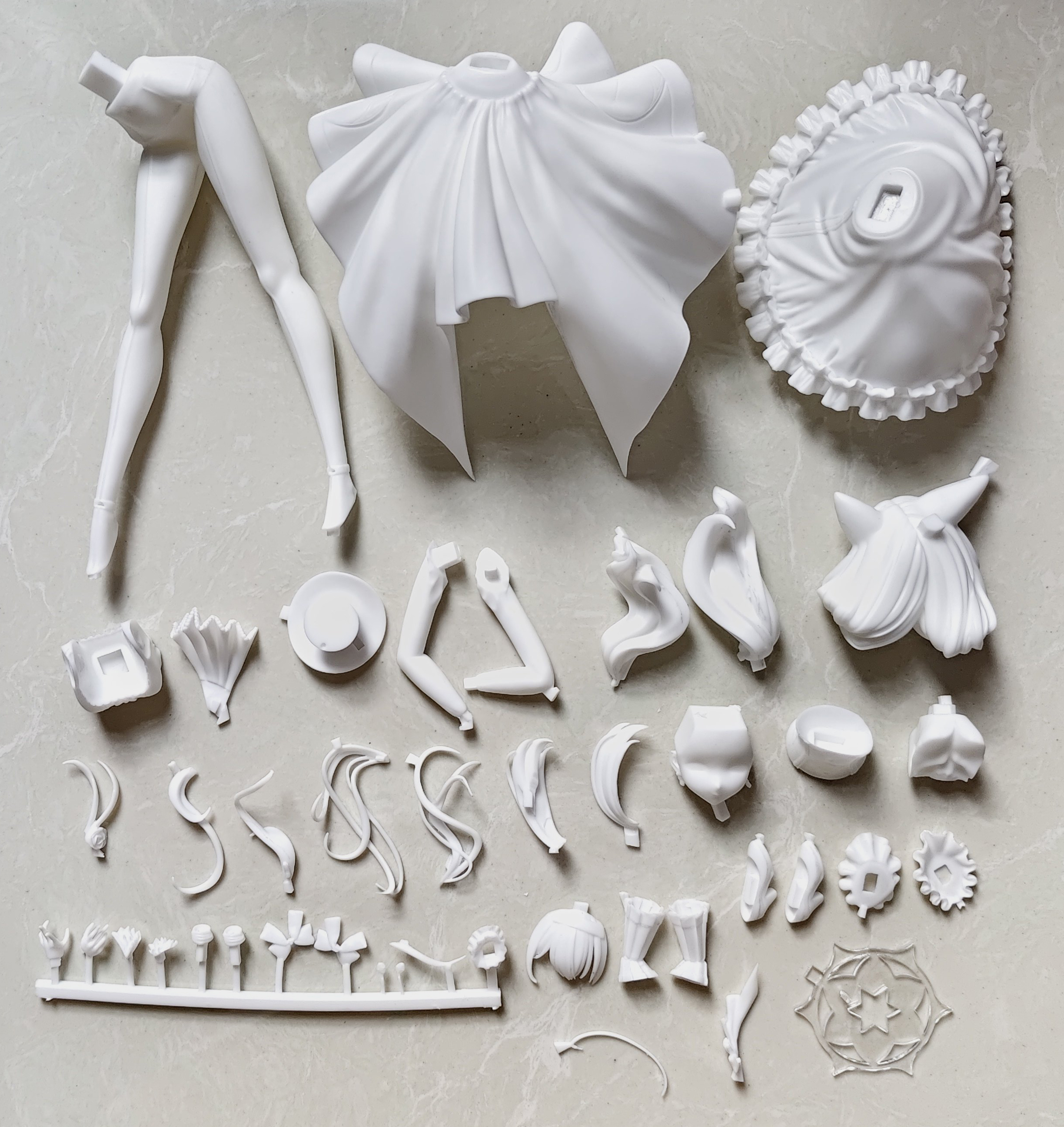 Garage Kit GK hand do resin die.it G763 Mary
