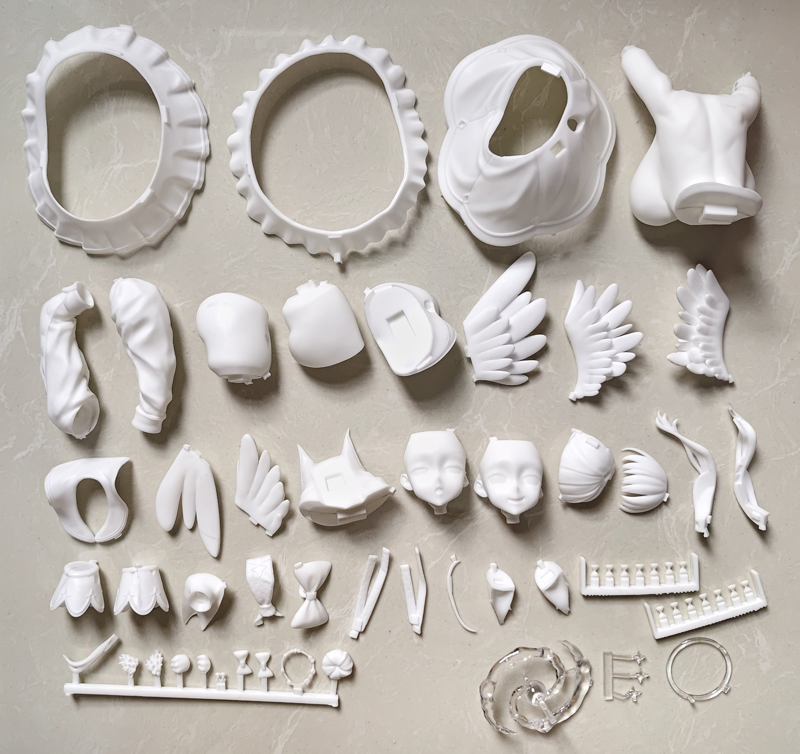 Garage Kit GK hand do resin die.it G748 Shengyuan No.1 Flower Bed
