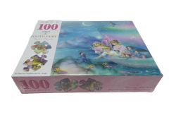 Customize cardboard paper 100 Pieces jigsaw puzzle for Adult