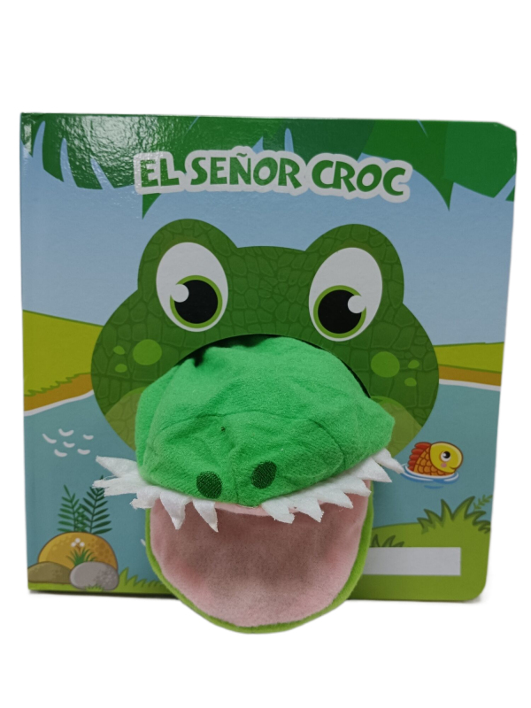 Frog puppet early education book
