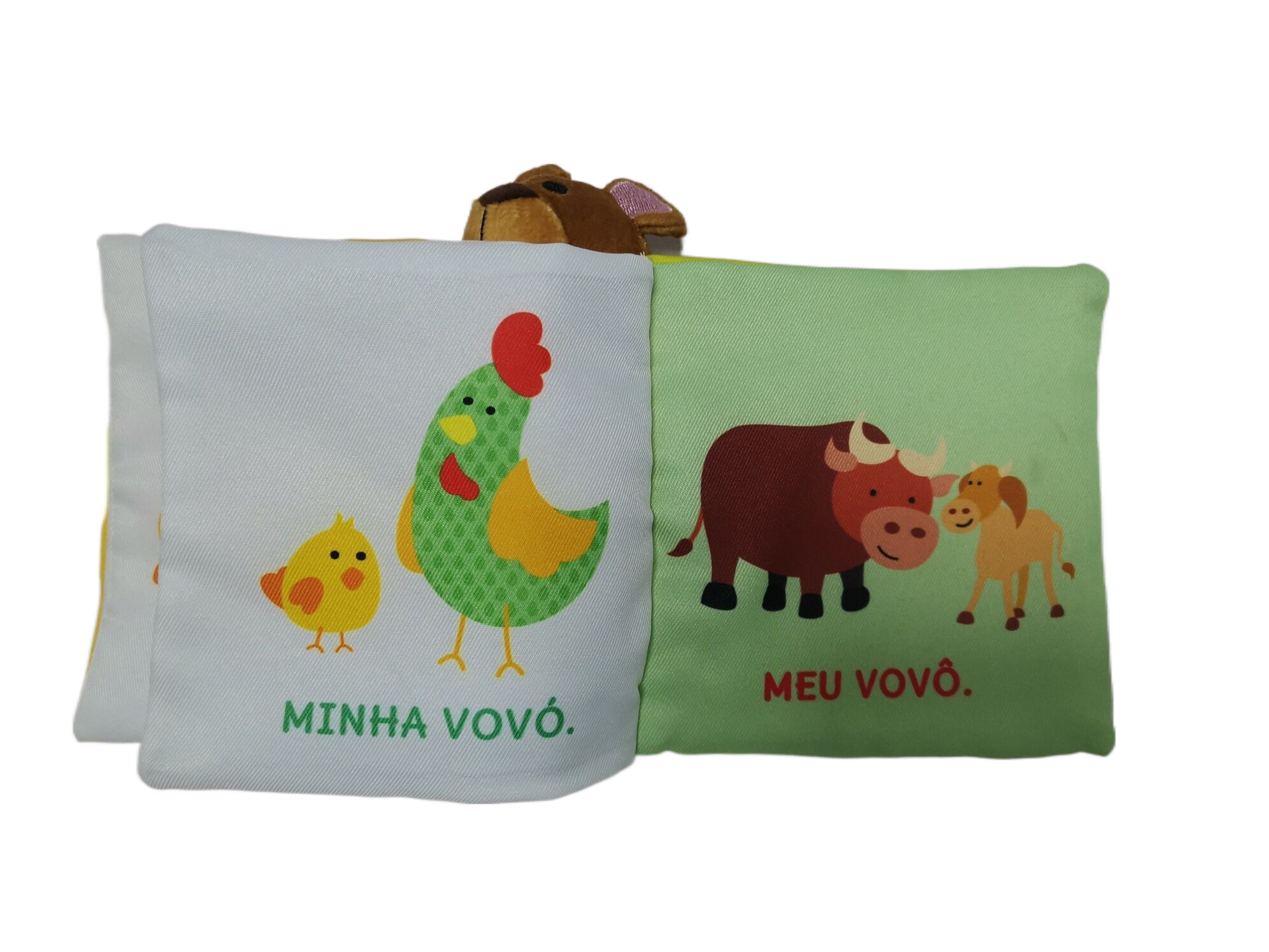 Fabric cloth toys book for Baby